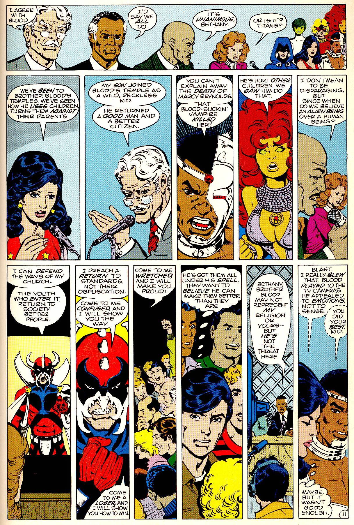 Read online The New Teen Titans: The Judas Contract comic -  Issue # TPB - 39