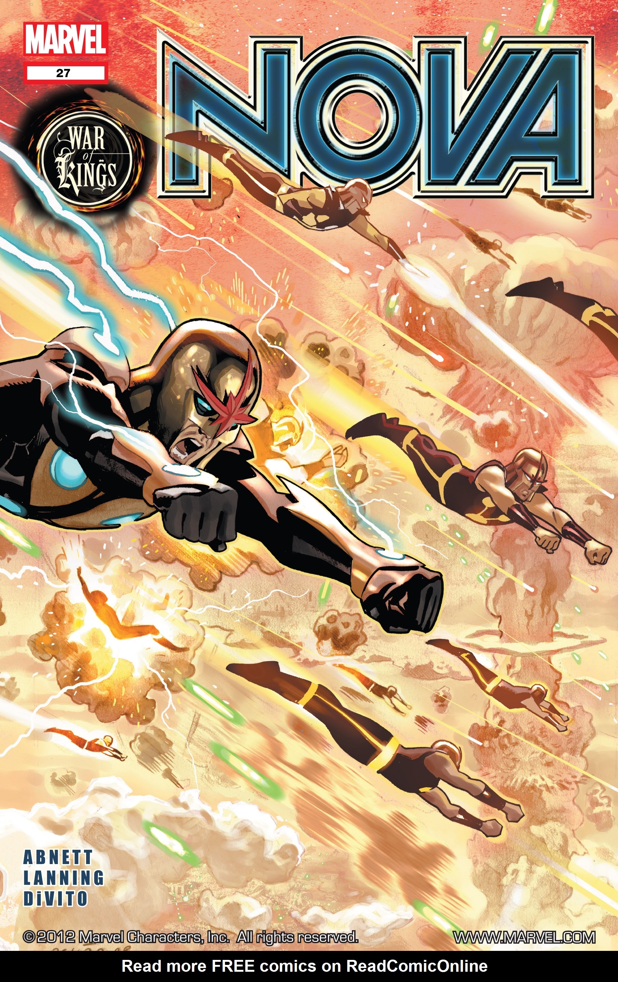 Read online Nova (2007) comic -  Issue #27 - 1