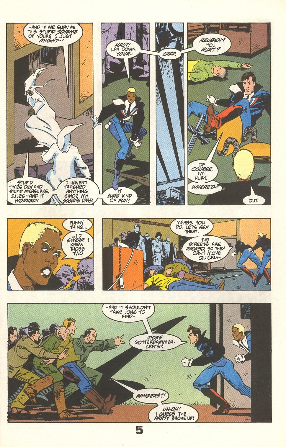 Read online American Flagg! comic -  Issue #33 - 7