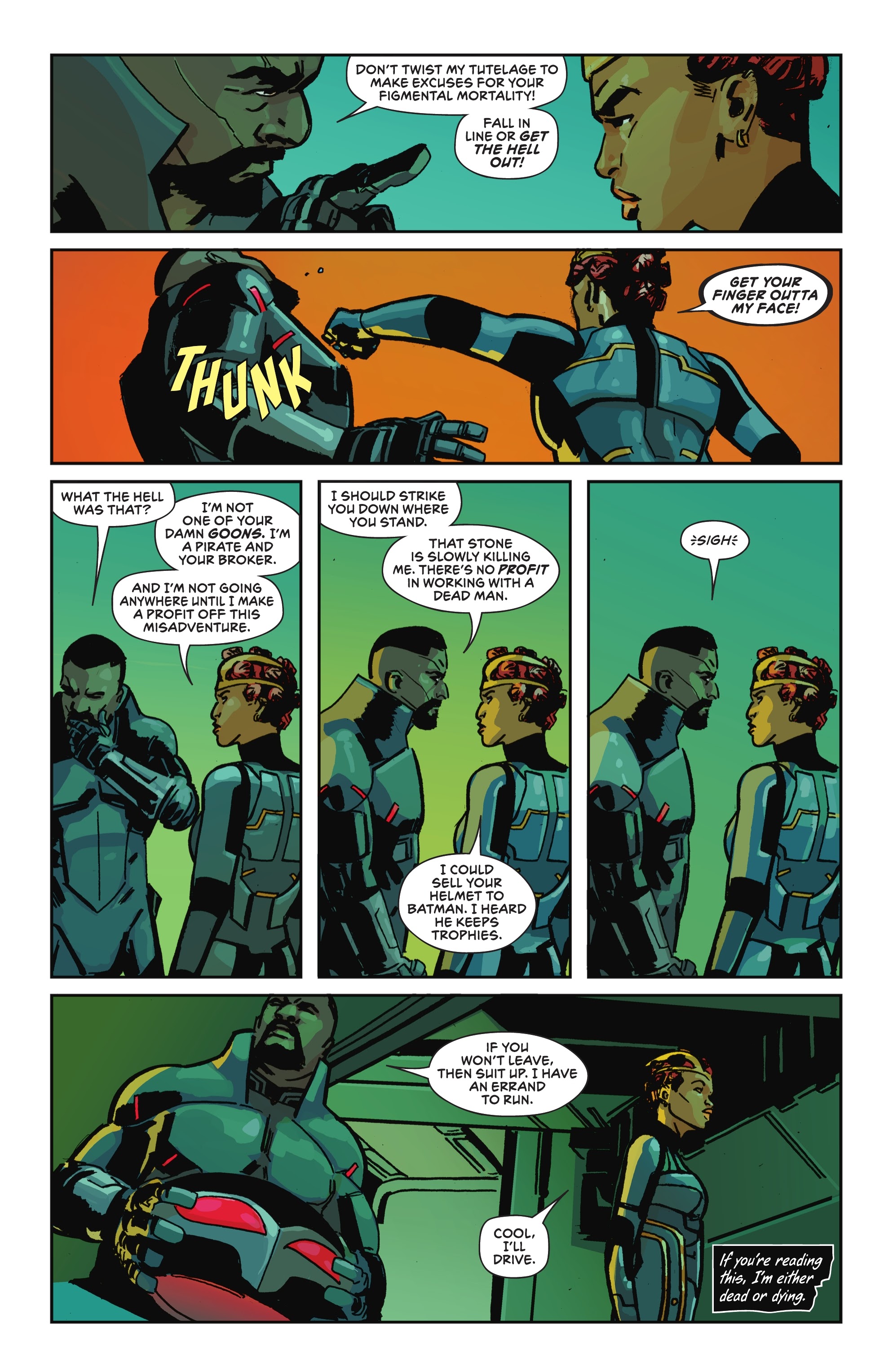 Read online Black Manta comic -  Issue #1 - 19