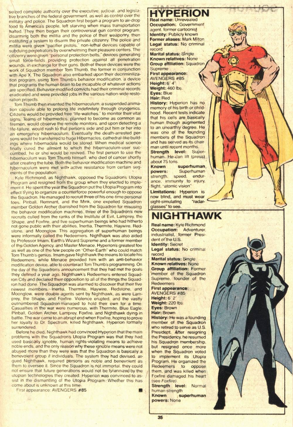 Read online The Official Handbook of the Marvel Universe Deluxe Edition comic -  Issue #12 - 37