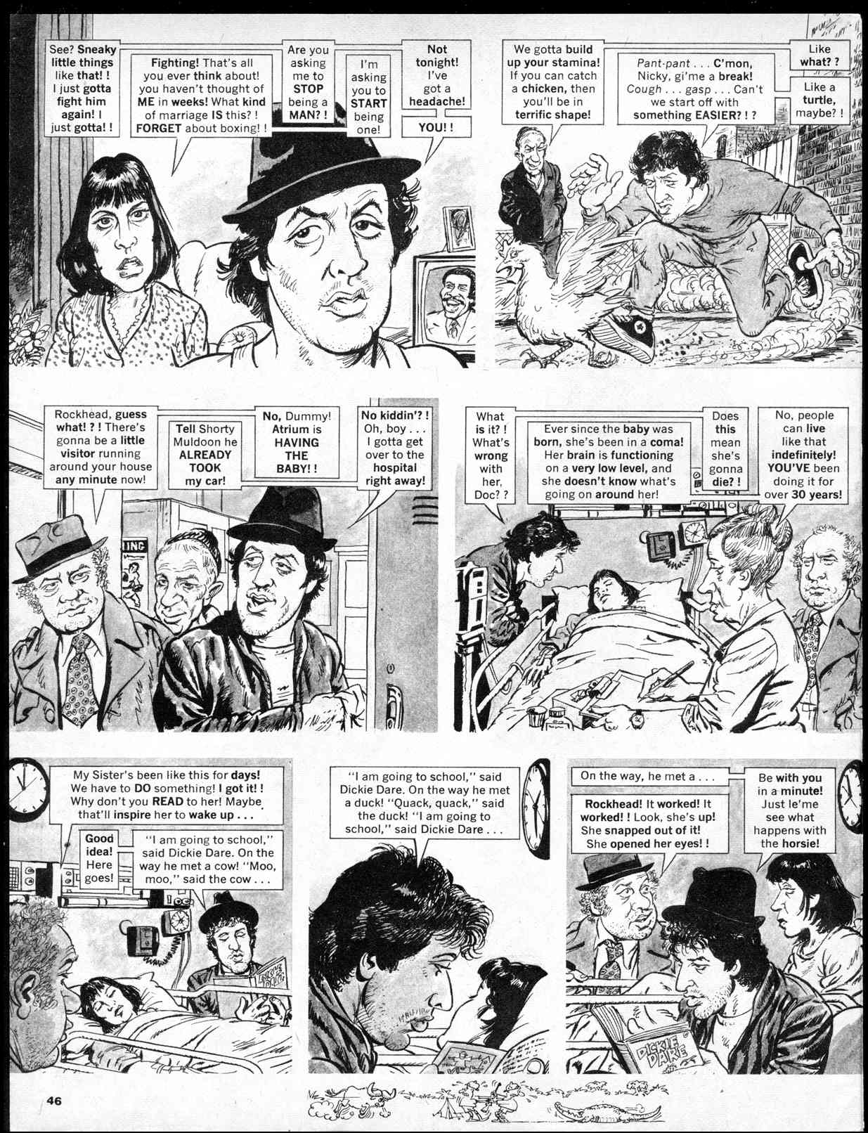 Read online MAD comic -  Issue #213 - 48