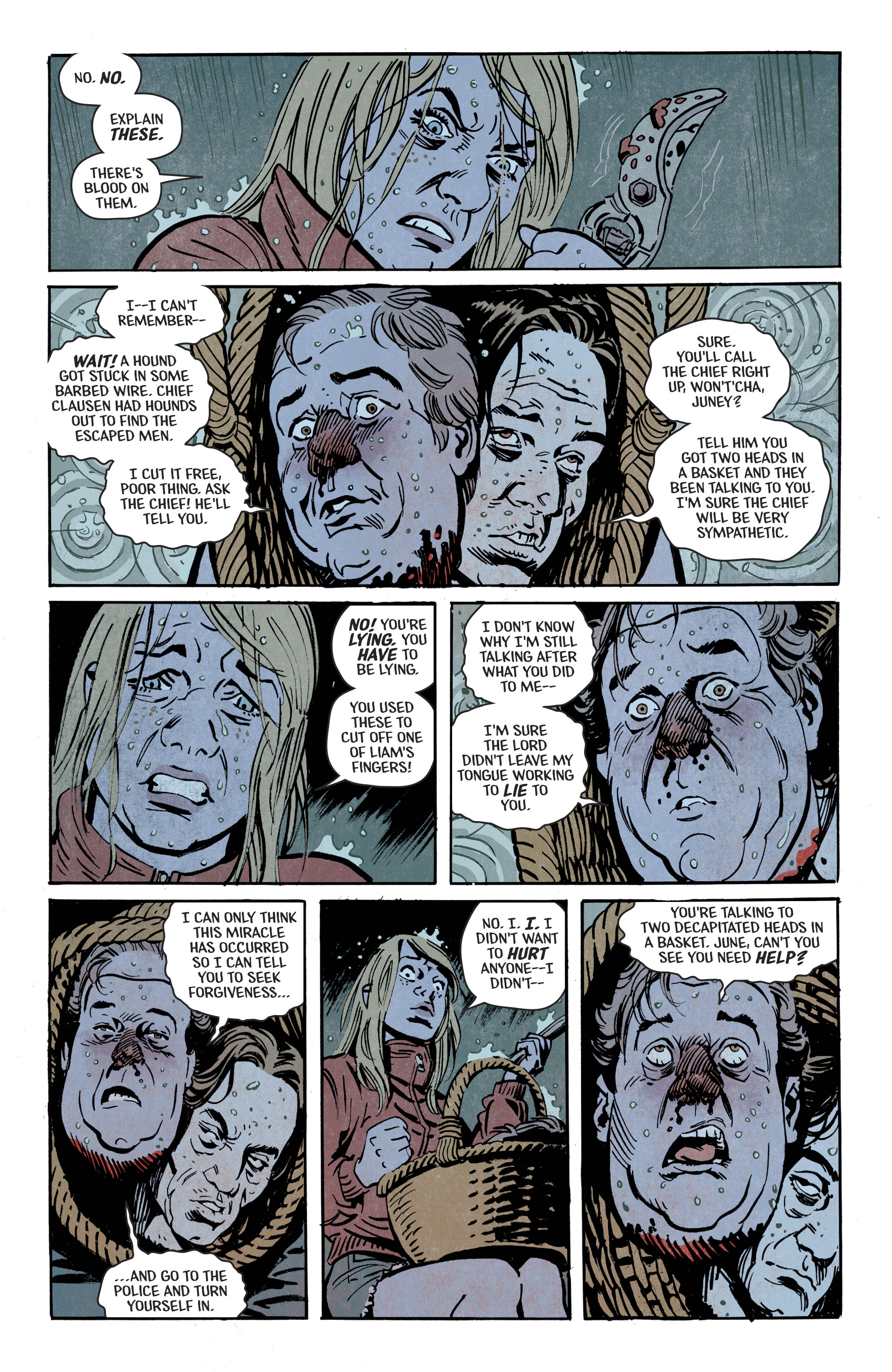 Read online Basketful of Heads comic -  Issue #4 - 14