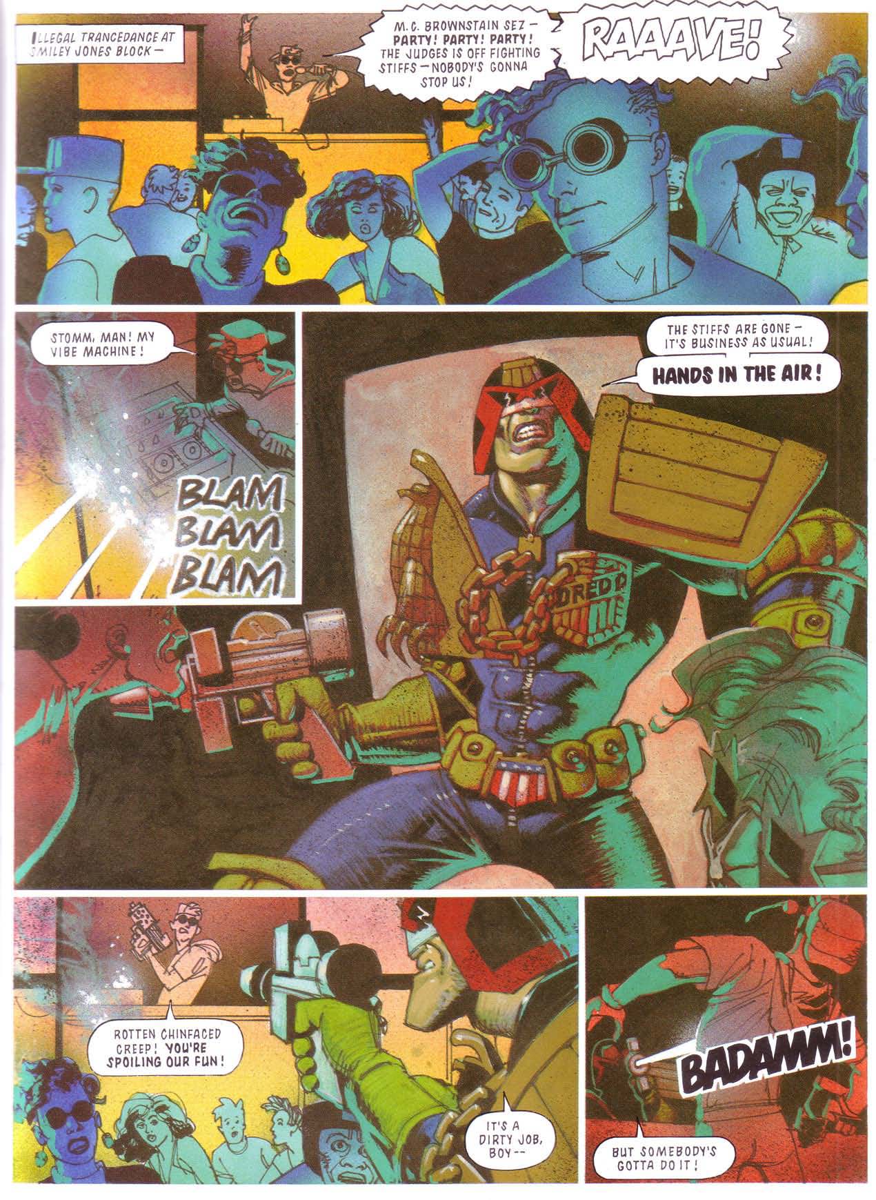 Read online Judge Dredd: Goodnight Kiss comic -  Issue # TPB - 11