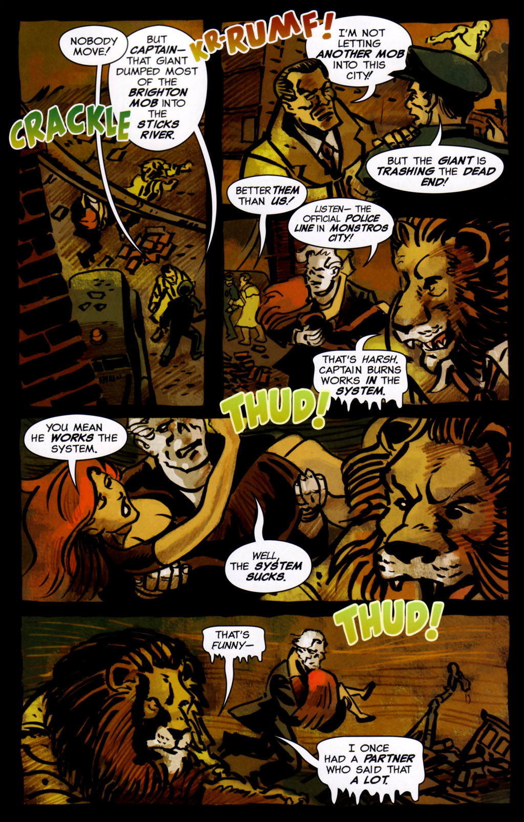 Read online Frankenstein Mobster comic -  Issue #7 - 17