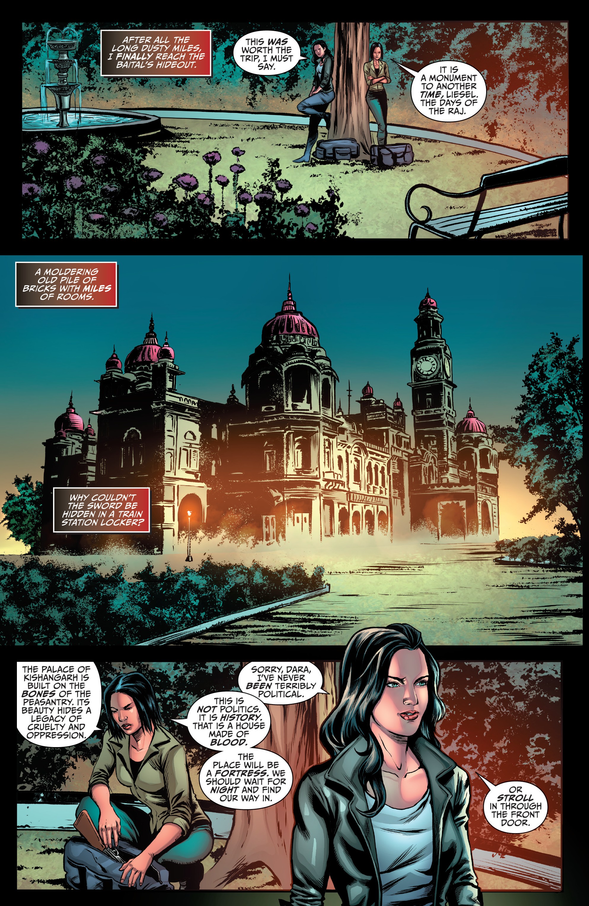 Read online Van Helsing: Sword of Heaven comic -  Issue #4 - 6