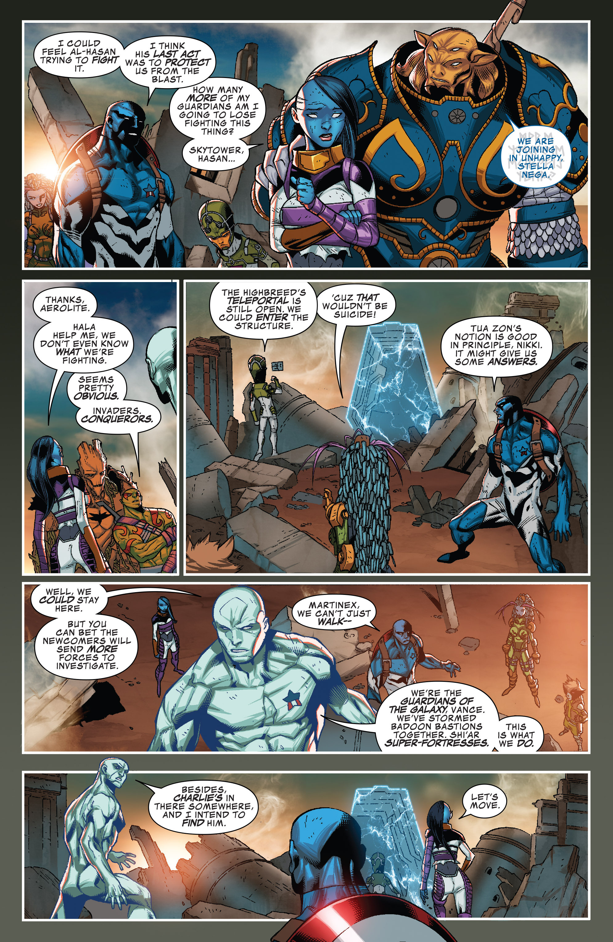 Read online Guardians of Infinity comic -  Issue #3 - 5