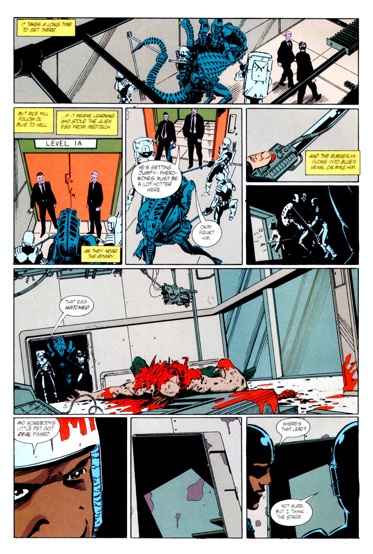 Read online Aliens: Music of the Spears comic -  Issue #4 - 5