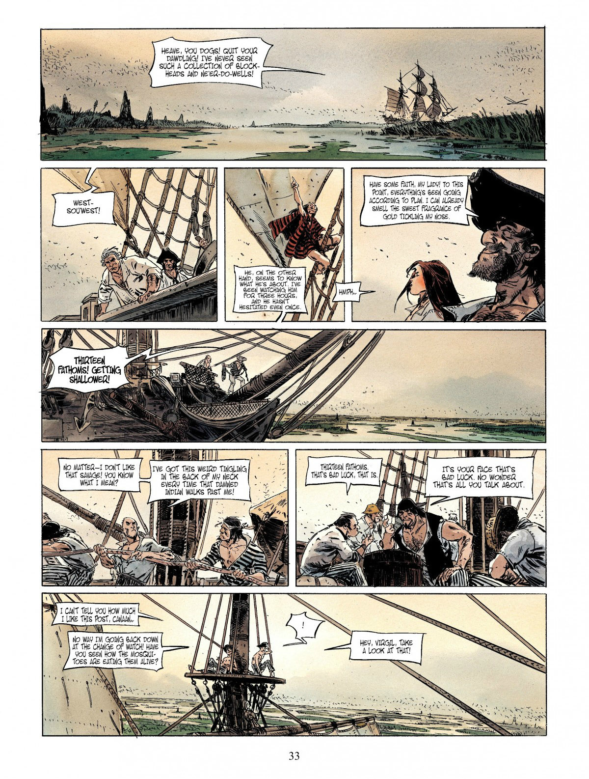 Read online Long John Silver comic -  Issue #3 - 32