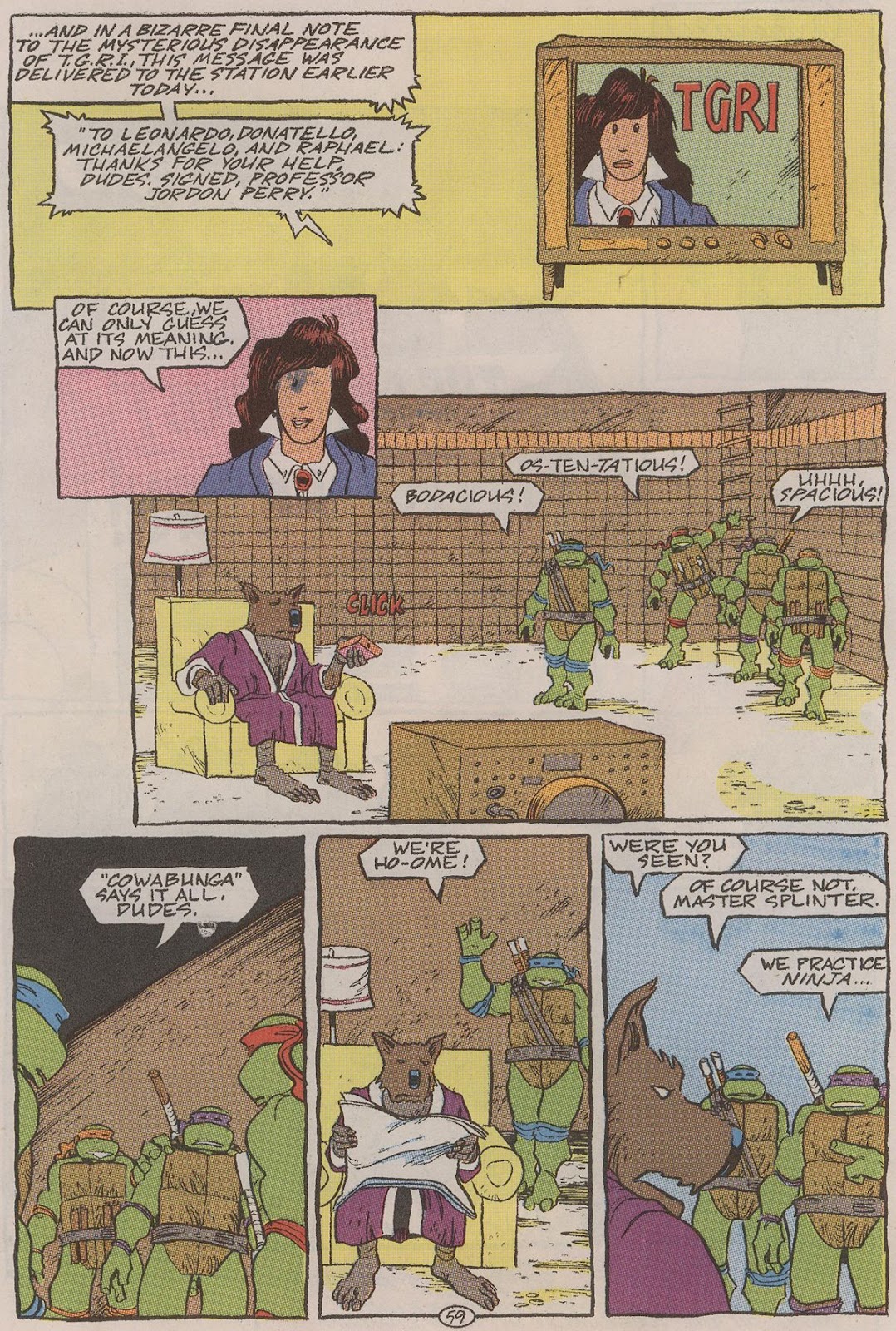 Teenage Mutant Ninja Turtles II: The Secret of the Ooze Official Movie Adaptation issue Full - Page 60