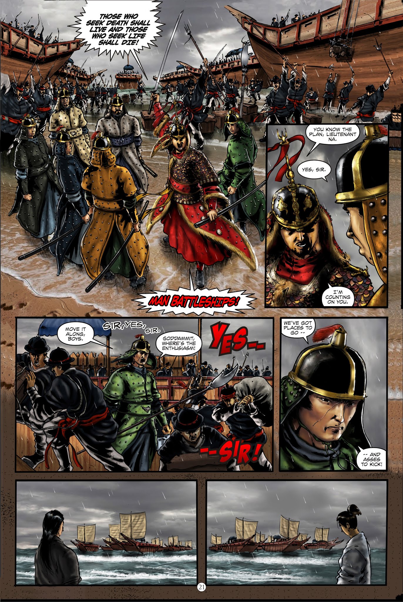 Read online Yi Soon Shin: Warrior and Defender comic -  Issue # TPB (Part 1) - 58