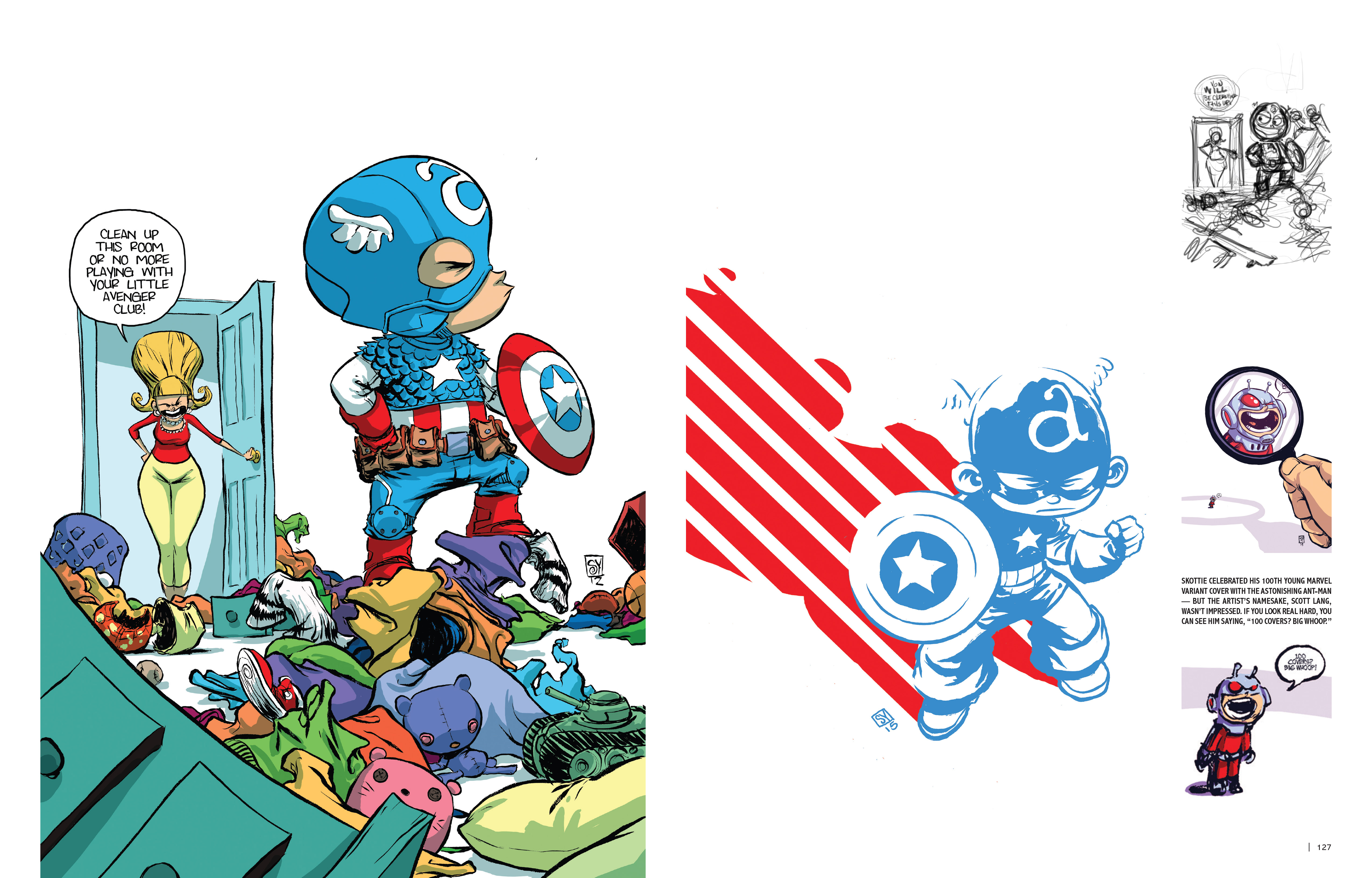 Read online The Marvel Art of Skottie Young comic -  Issue # TPB - 65