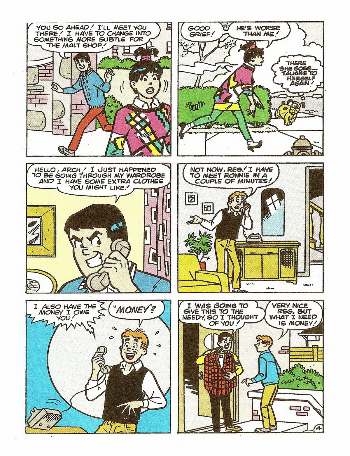 Read online Archie's Pals 'n' Gals Double Digest Magazine comic -  Issue #31 - 32