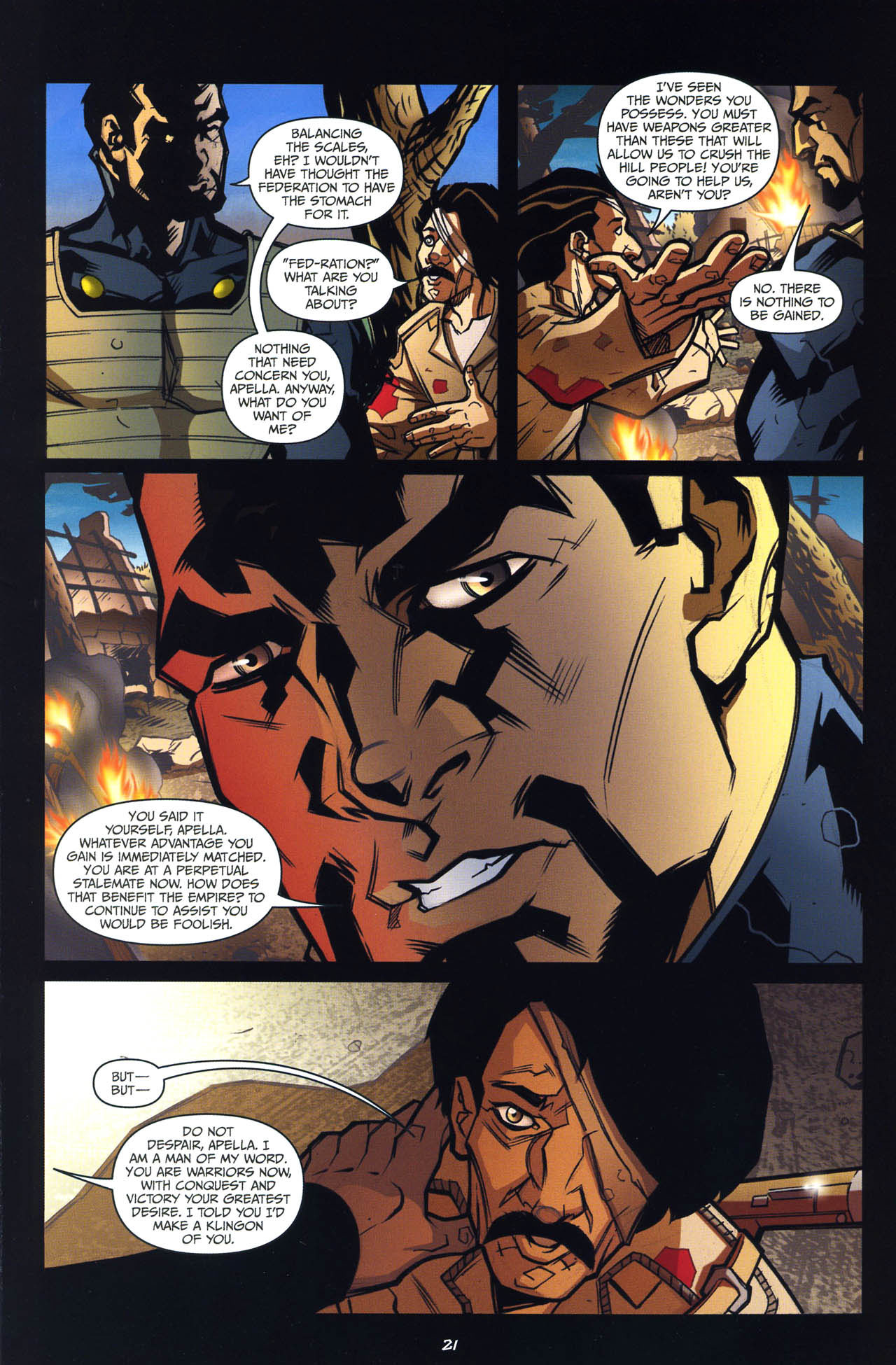 Read online Star Trek: Klingons: Blood Will Tell comic -  Issue #3 - 23