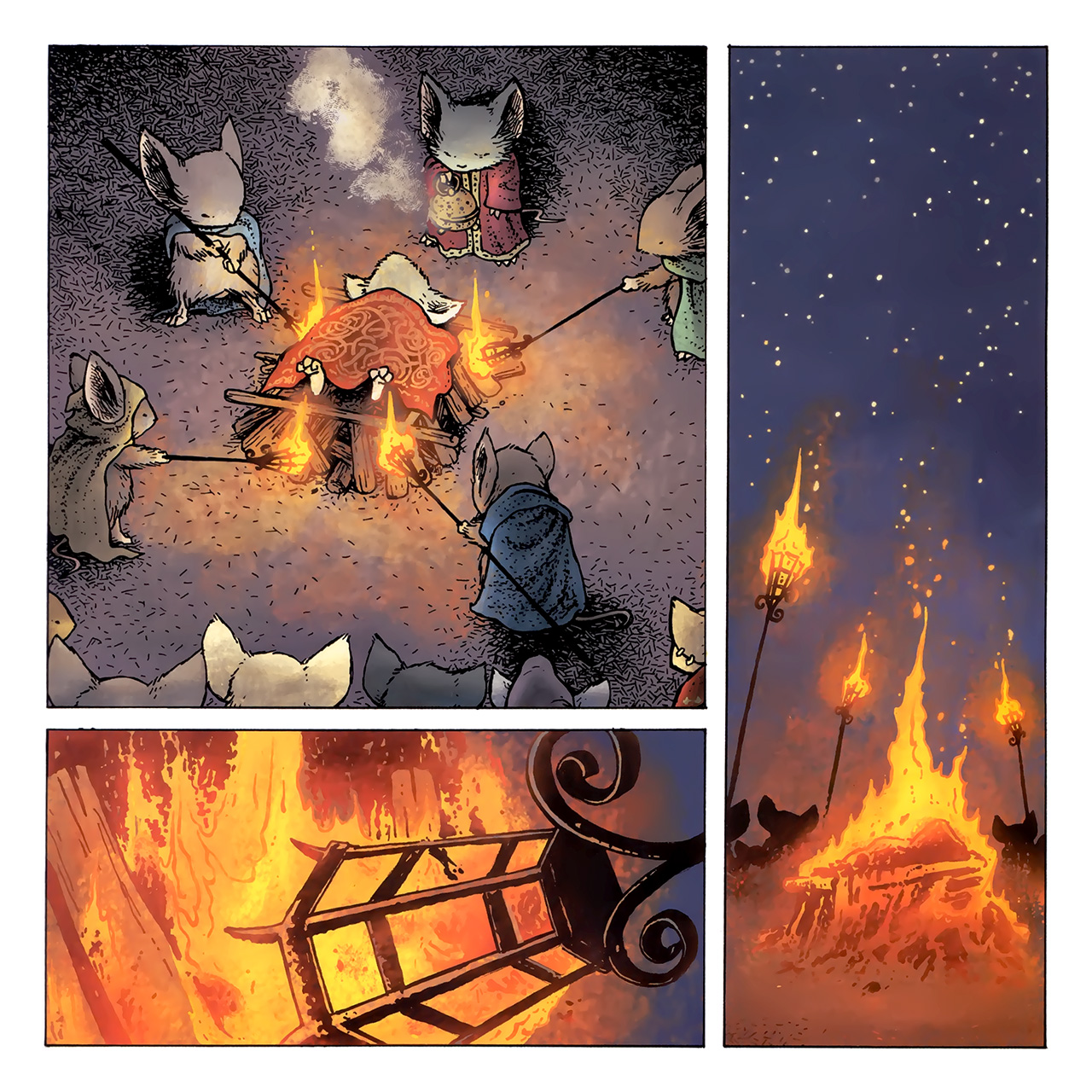 Read online Mouse Guard: Winter 1152 comic -  Issue #6 - 17