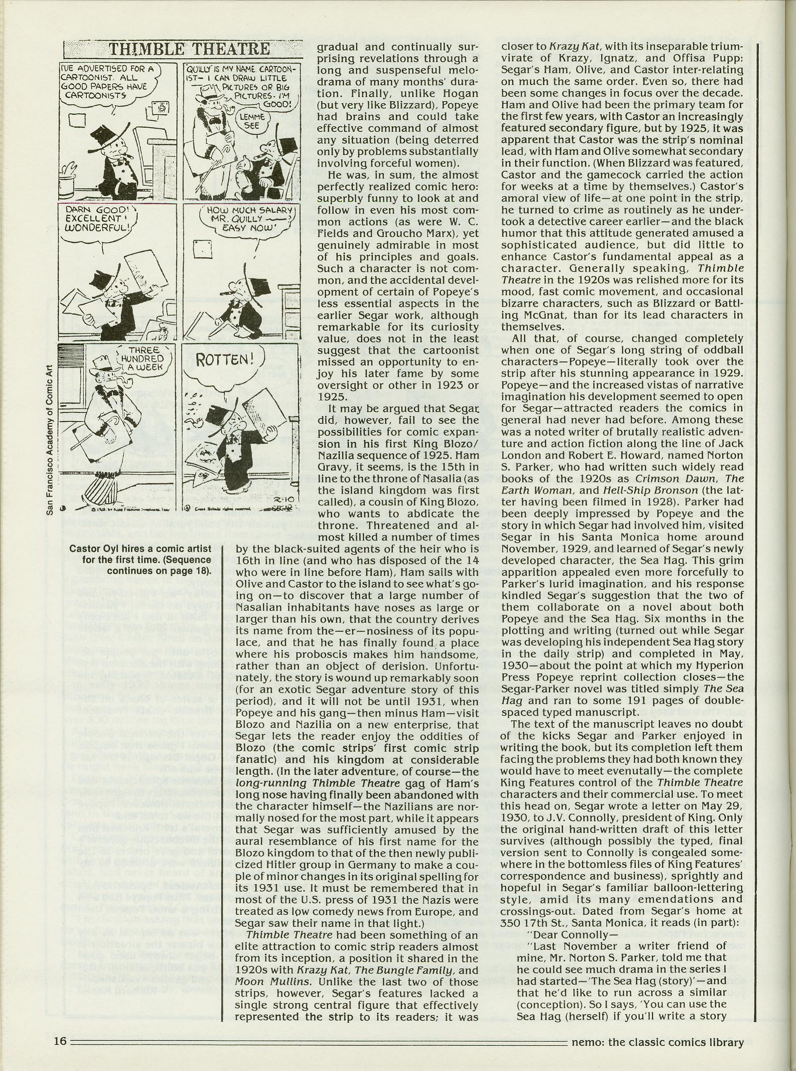 Read online Nemo: The Classic Comics Library comic -  Issue #3 - 16