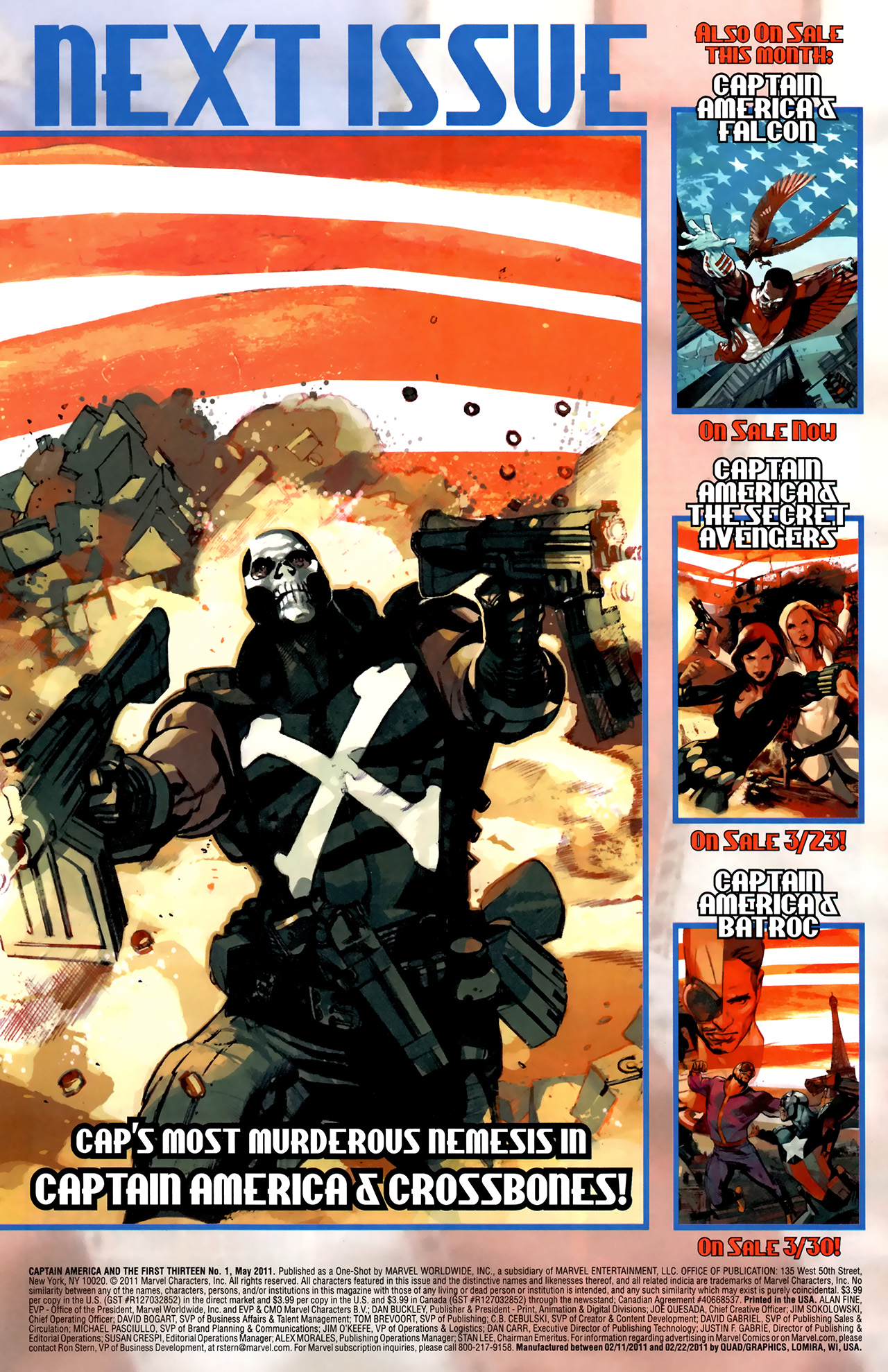 Read online Captain America And The First Thirteen comic -  Issue # Full - 38