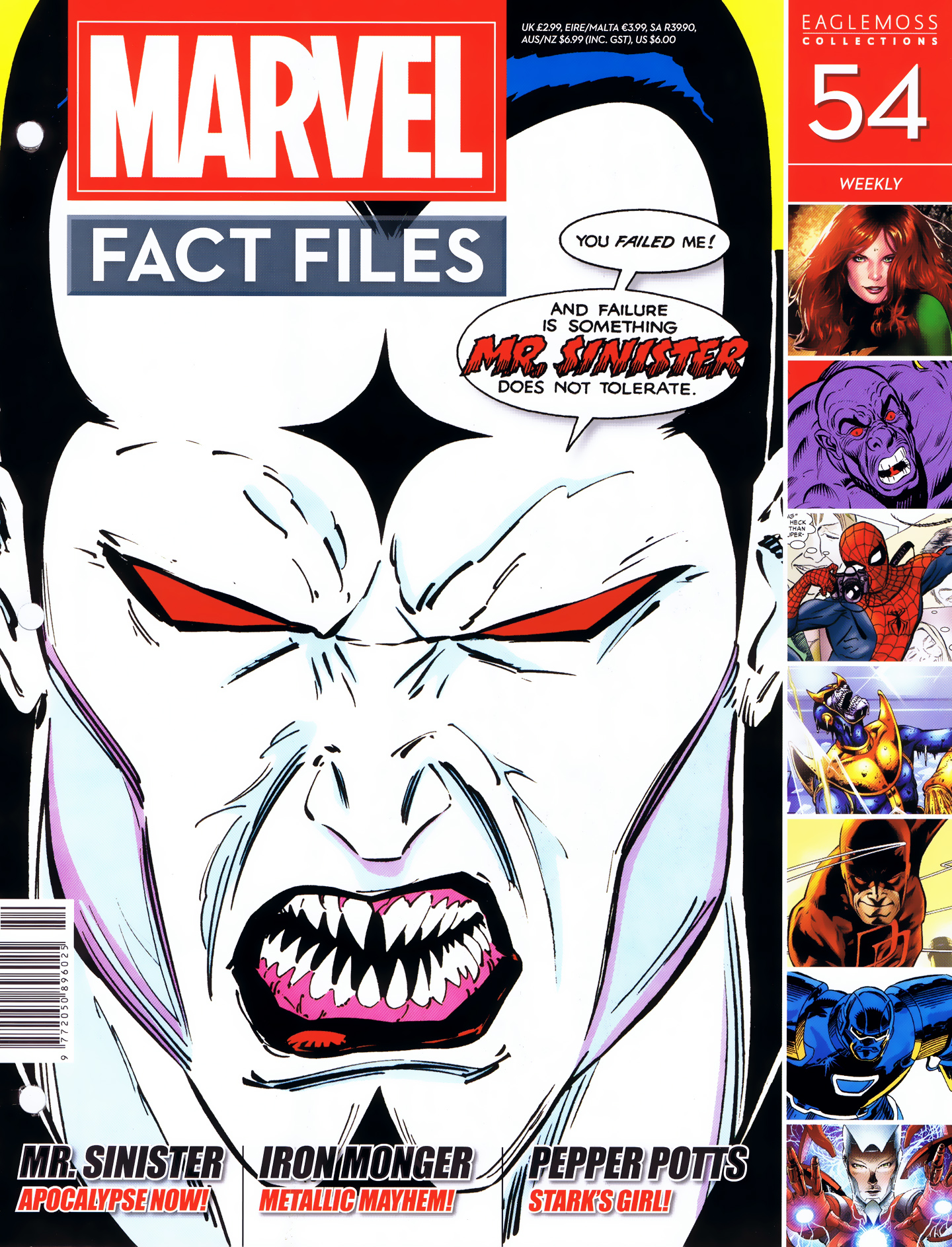 Read online Marvel Fact Files comic -  Issue #54 - 1