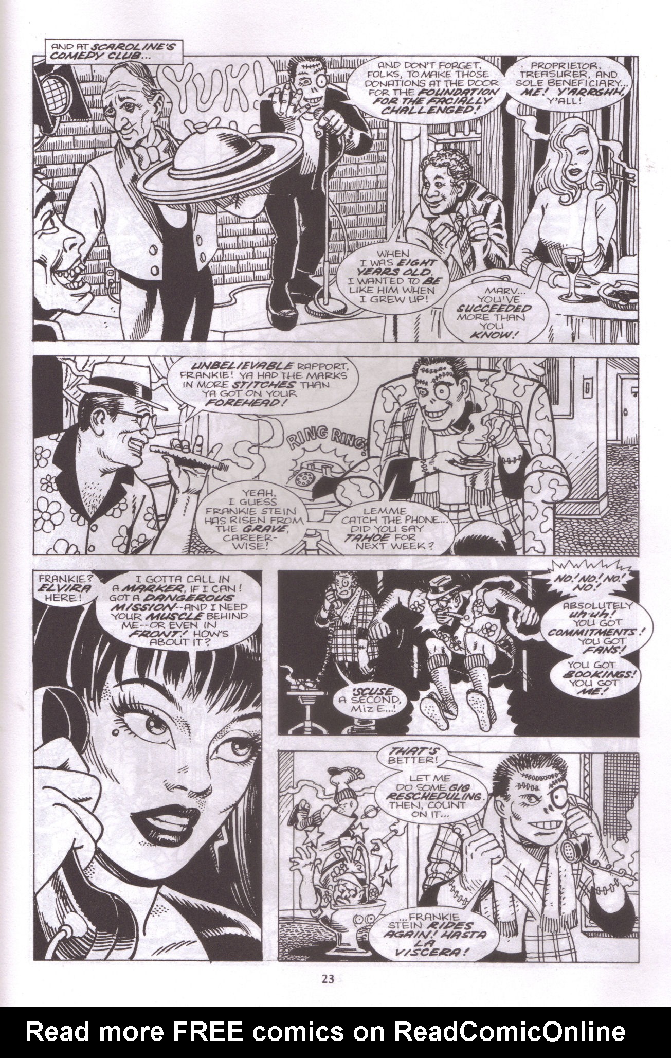 Read online Elvira, Mistress of the Dark comic -  Issue #49 - 20