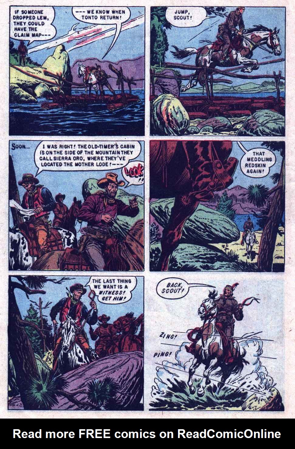 Read online Lone Ranger's Companion Tonto comic -  Issue #17 - 8
