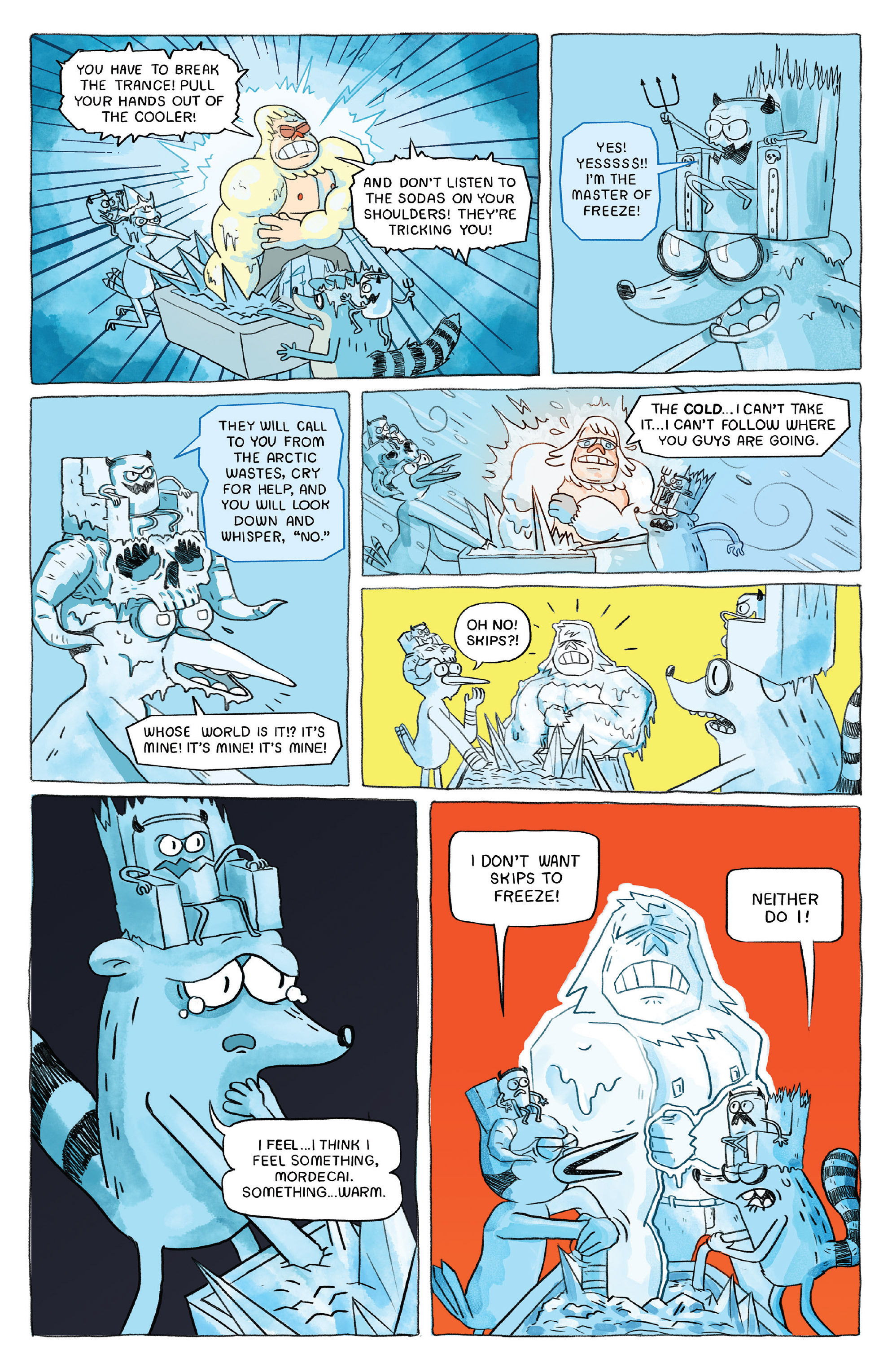 Read online Regular Show comic -  Issue #37 - 22