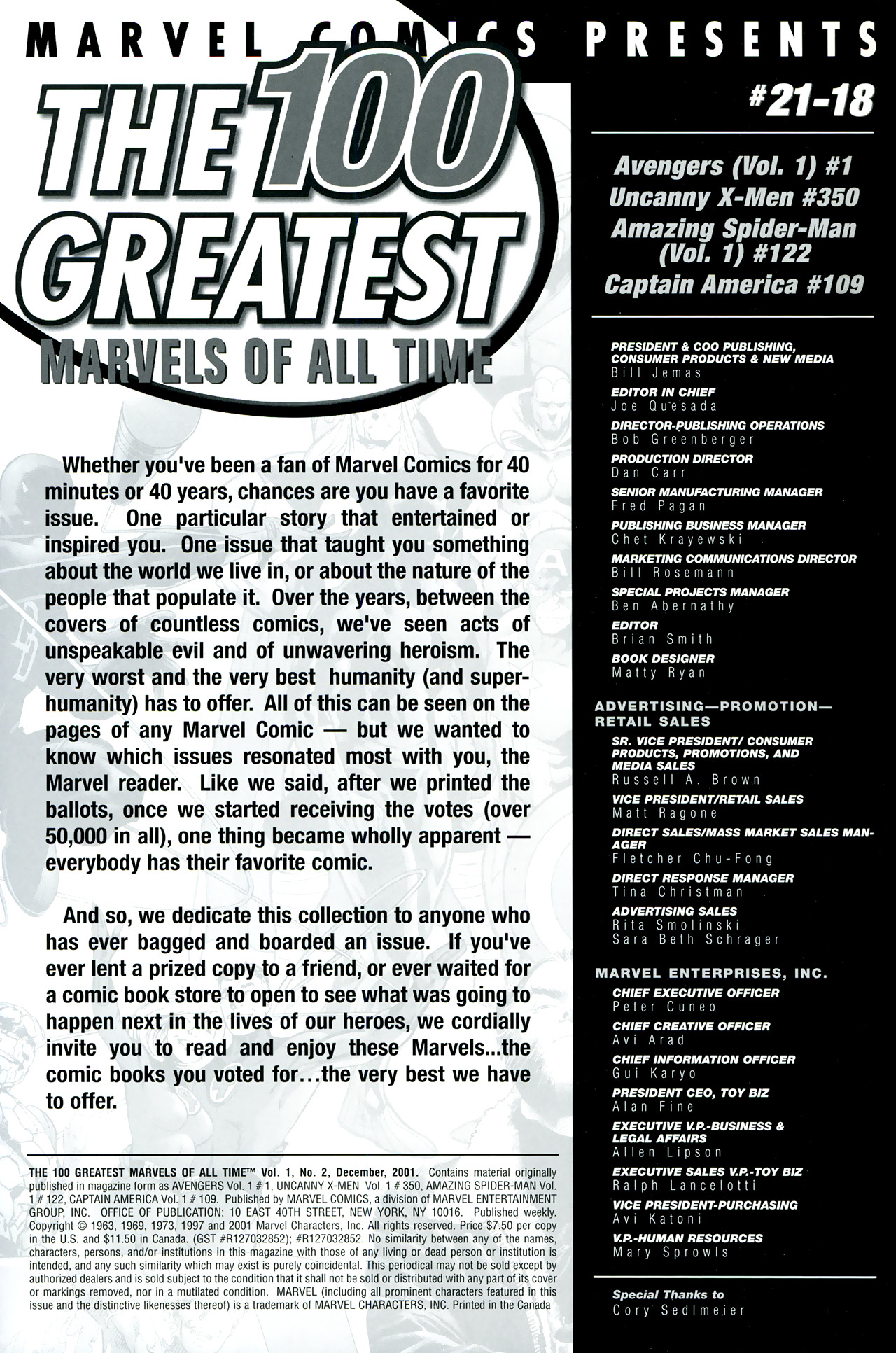 Read online The 100 Greatest Marvels of All Time comic -  Issue #2 - 2