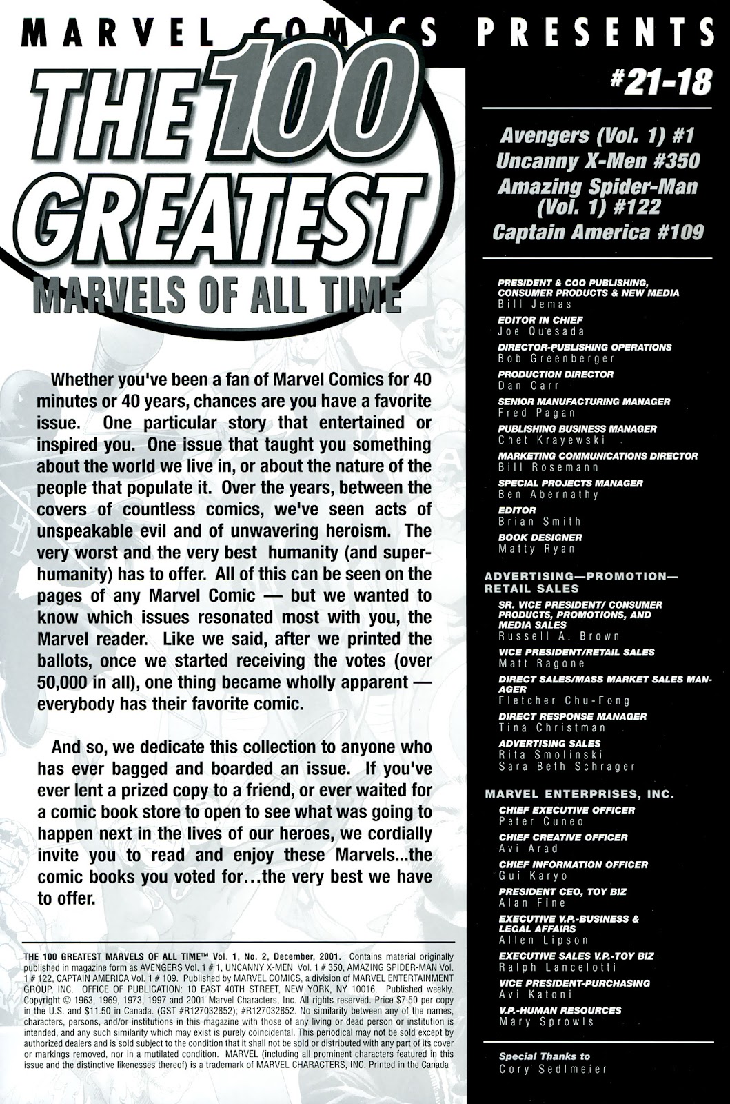 The 100 Greatest Marvels of All Time issue 2 - Page 2