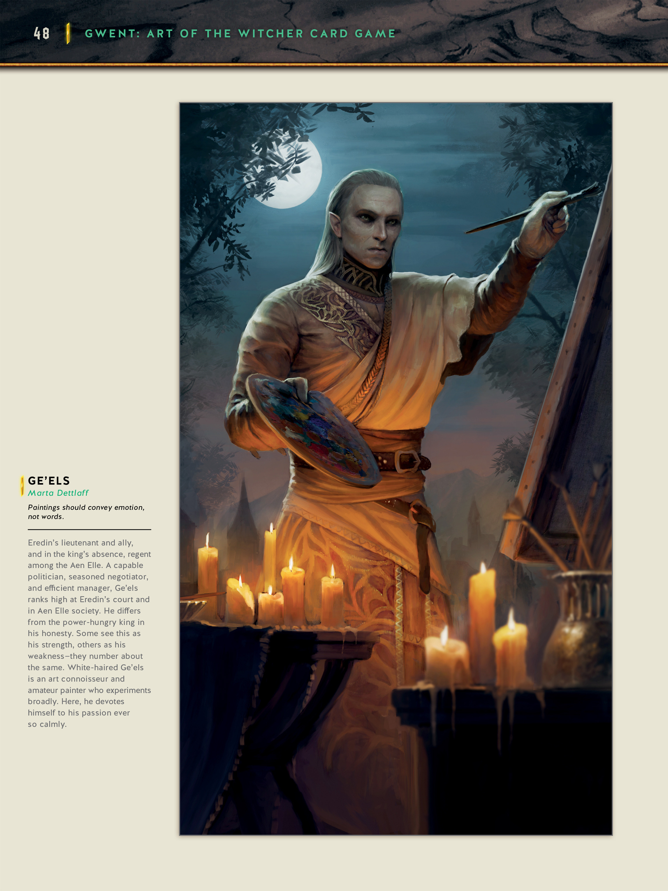 Read online Gwent: Art of the Witcher Card Game comic -  Issue # TPB (Part 1) - 43