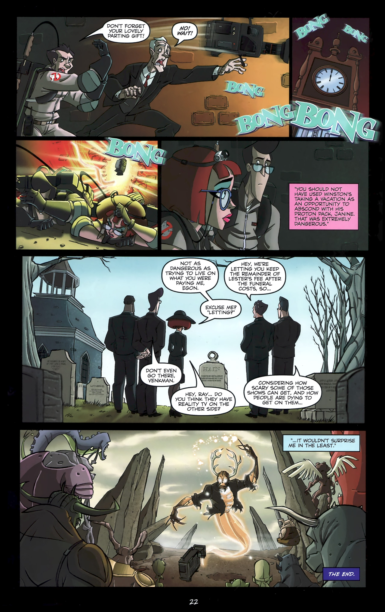 Read online Ghostbusters: What In Samhaim Just Happened?! comic -  Issue # Full - 24