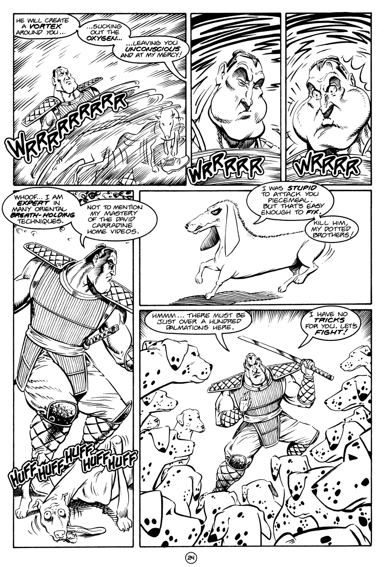 Read online Paul the Samurai (1992) comic -  Issue #3 - 26