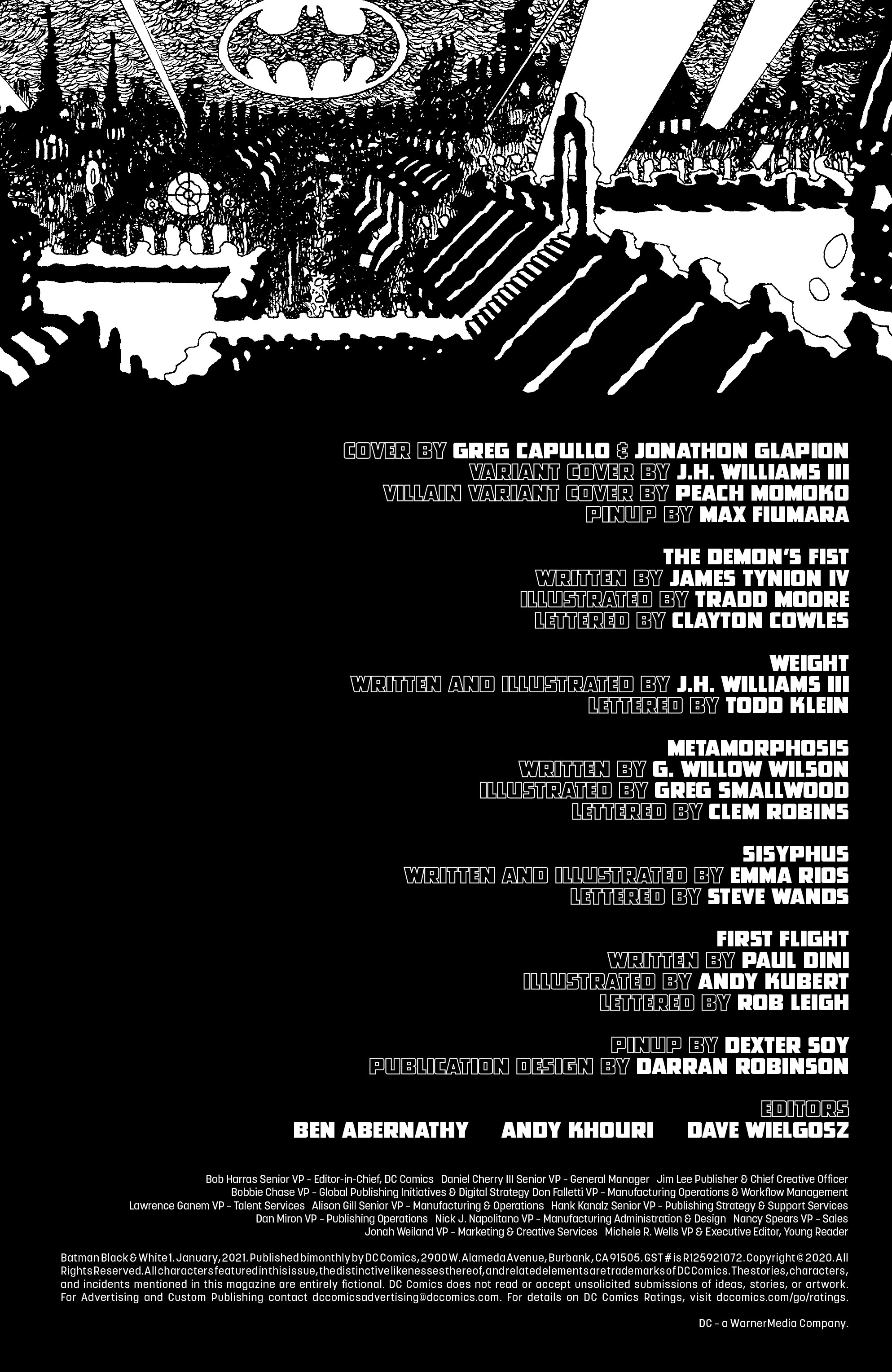 Read online Batman Black & White comic -  Issue #1 - 3