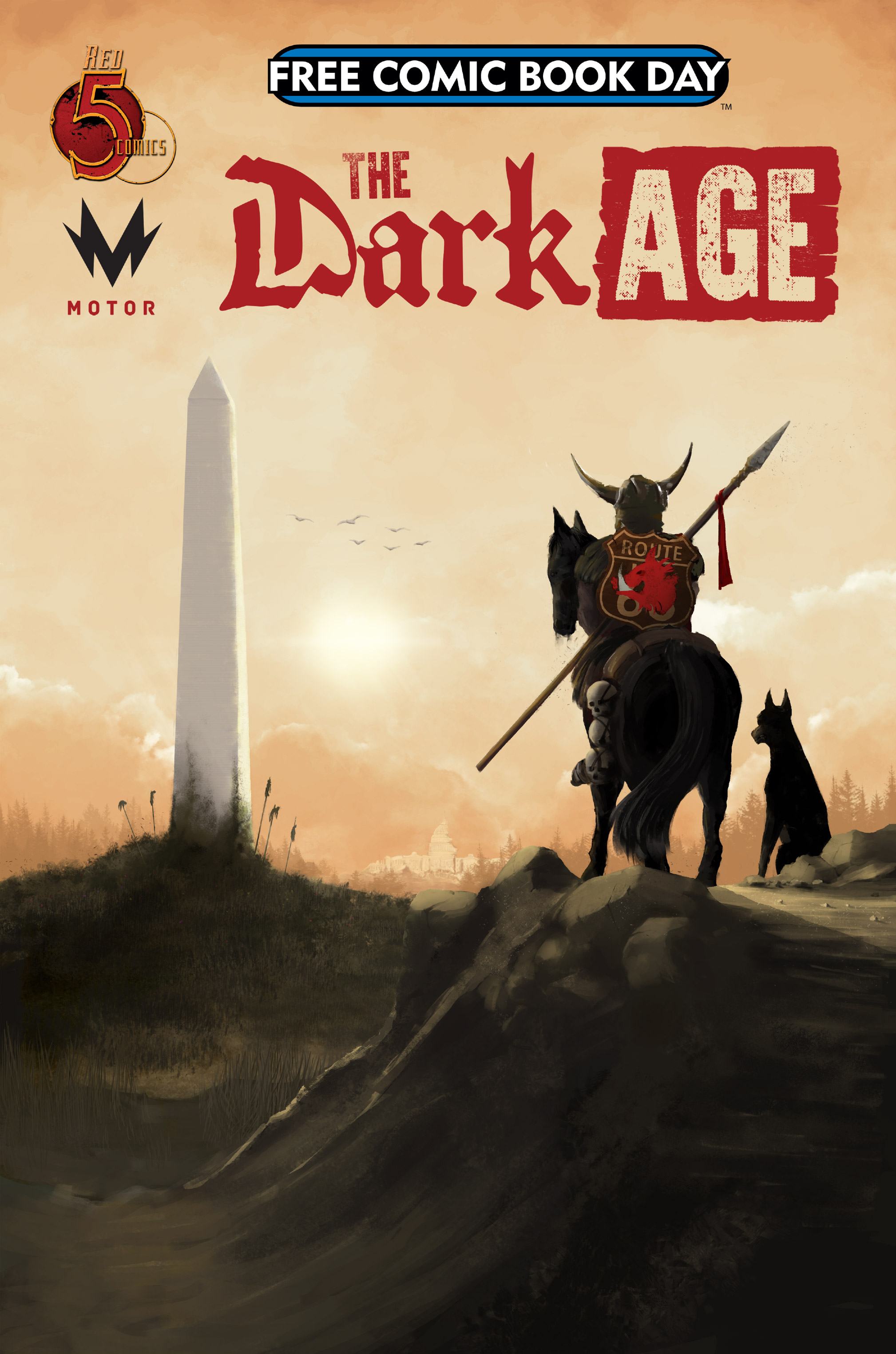 Read online Free Comic Book Day 2019 comic -  Issue # The Dark Age - 1