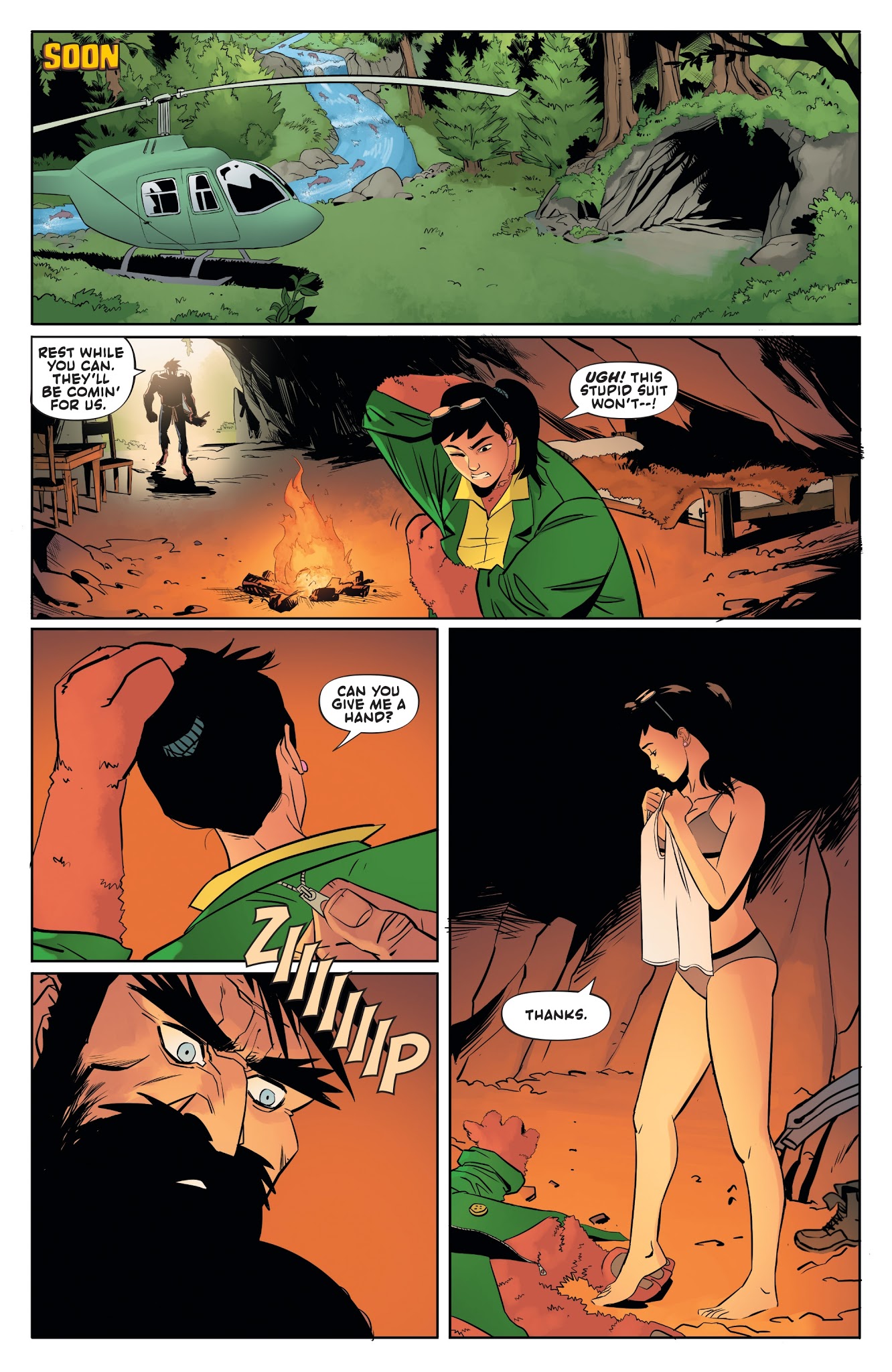 Read online Shirtless Bear-Fighter! comic -  Issue #3 - 14
