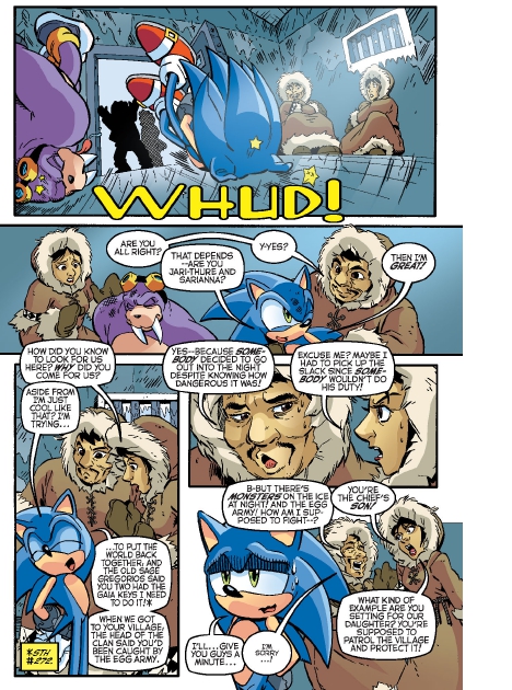 Read online Sonic Comics Spectacular: Speed of Sound comic -  Issue # Full - 126