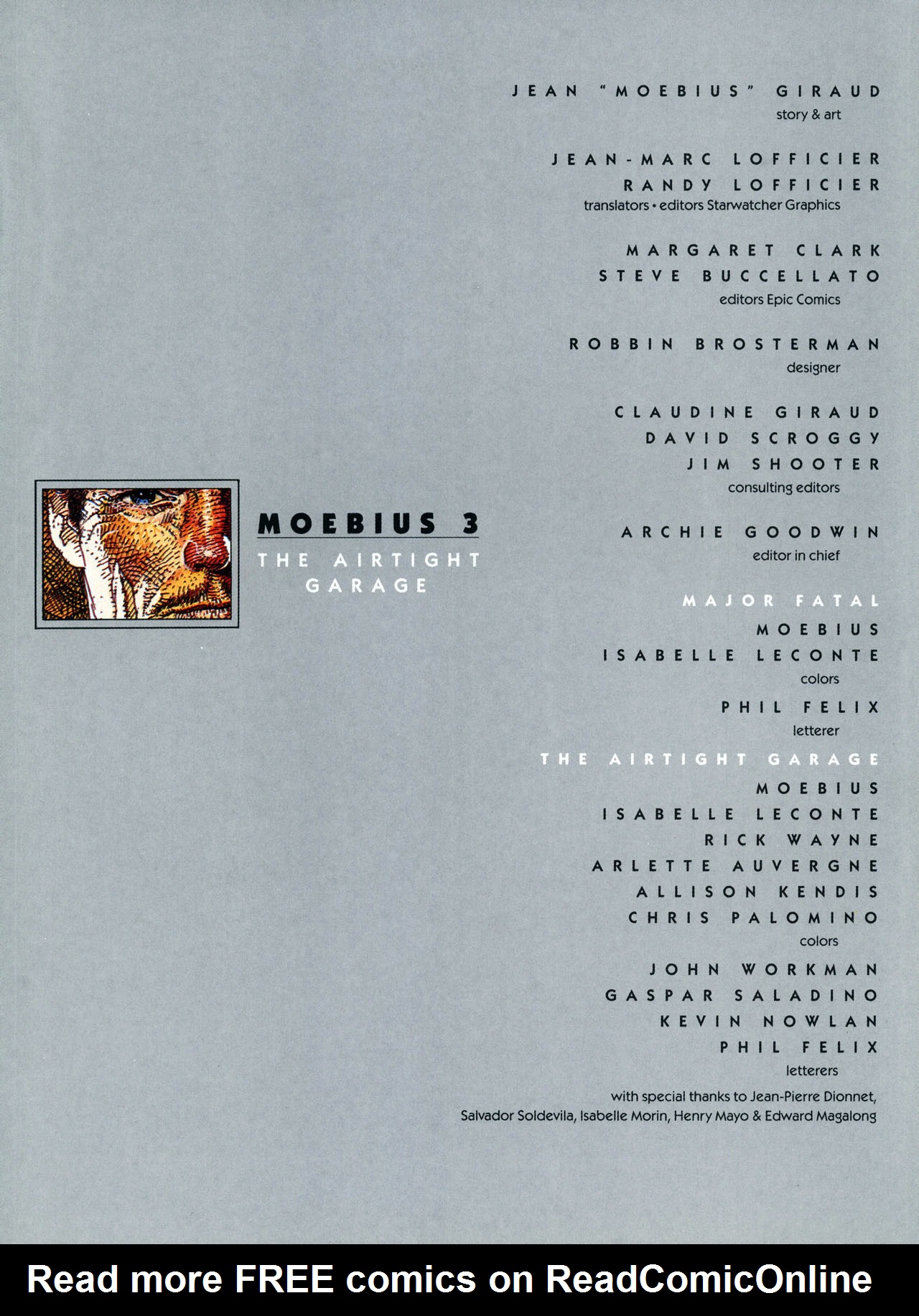 Read online Epic Graphic Novel: Moebius comic -  Issue # TPB 3 - 3