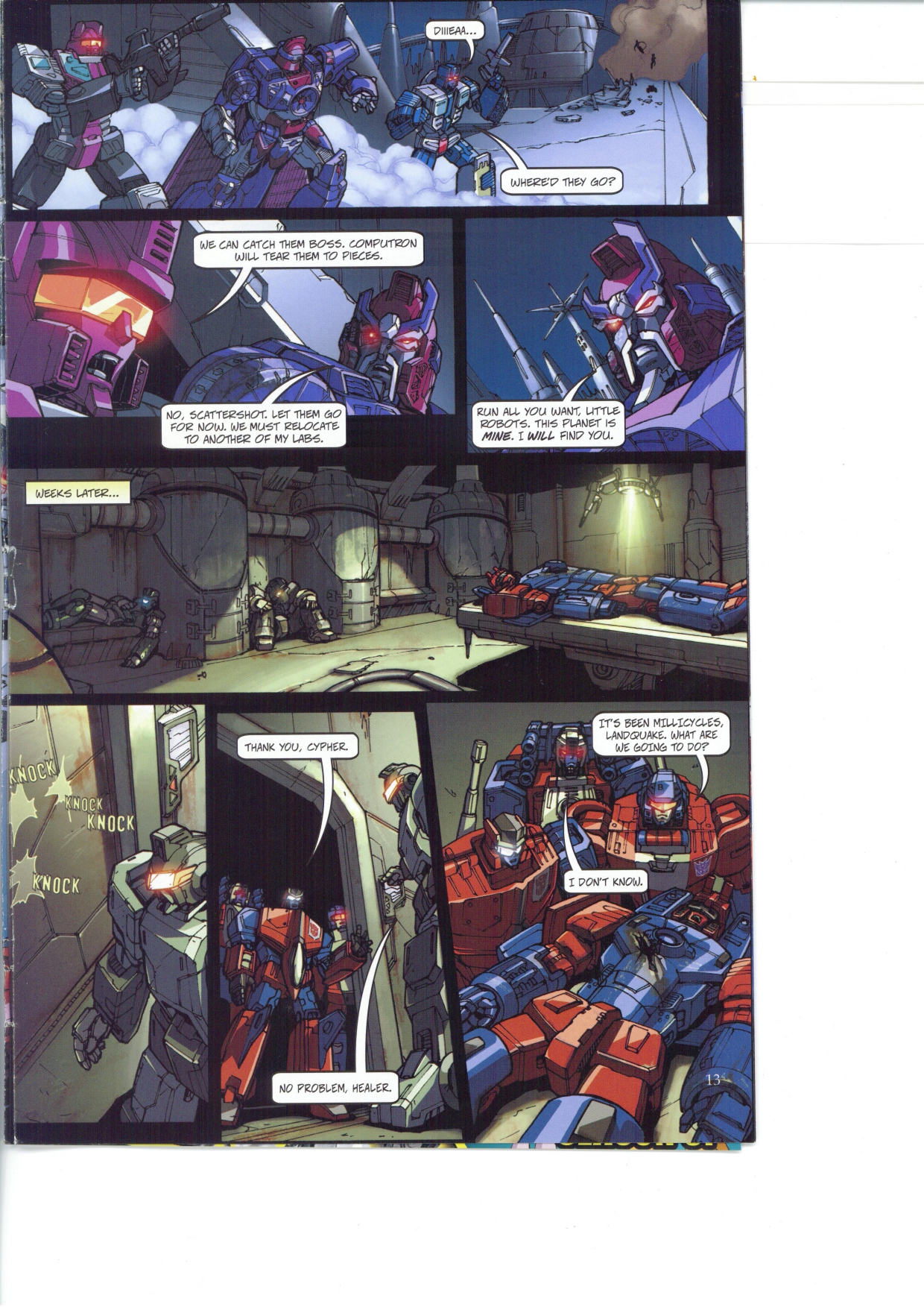 Read online Transformers: Collectors' Club comic -  Issue #26 - 13