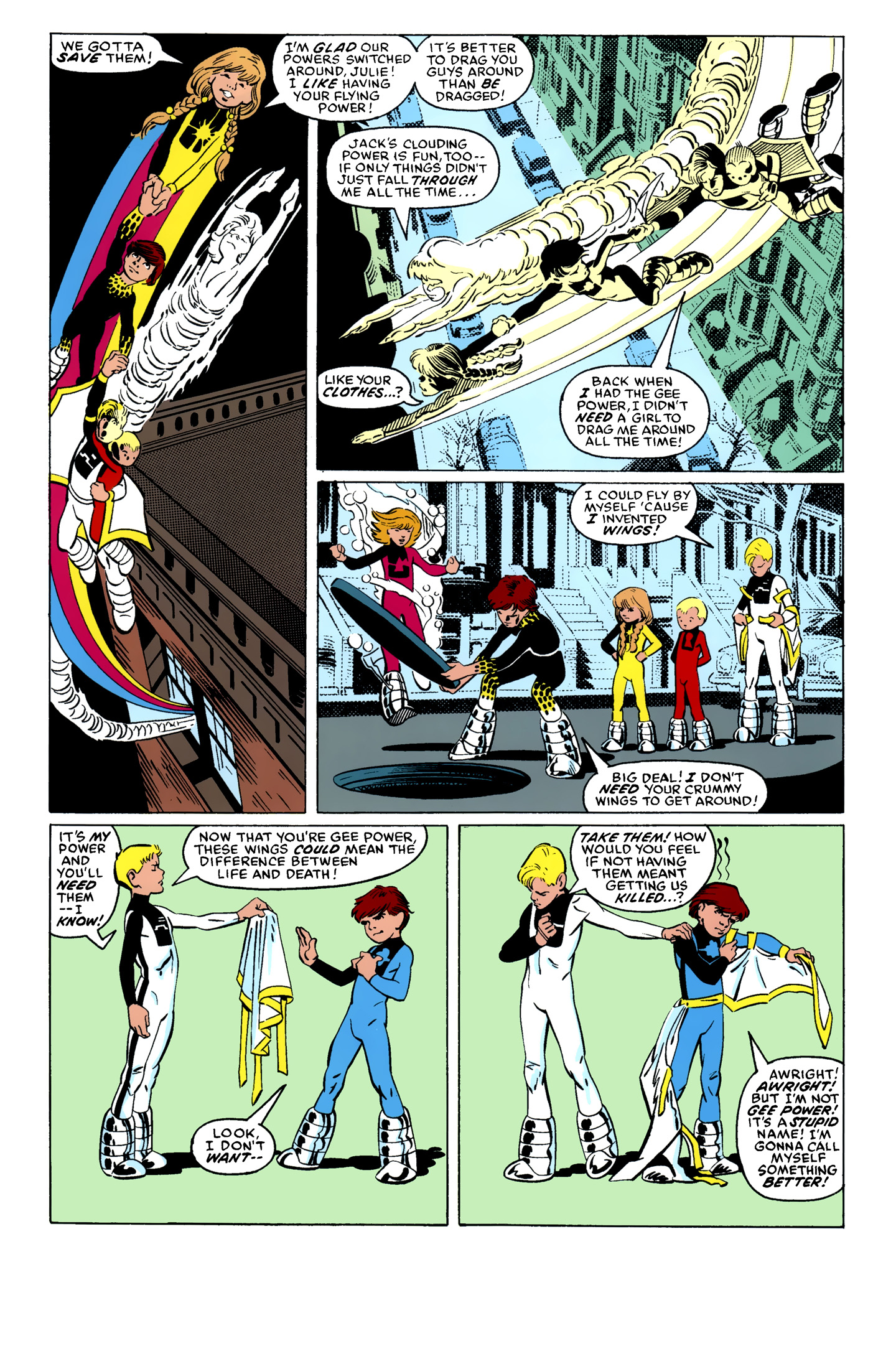 Read online Power Pack (1984) comic -  Issue #27 - 7