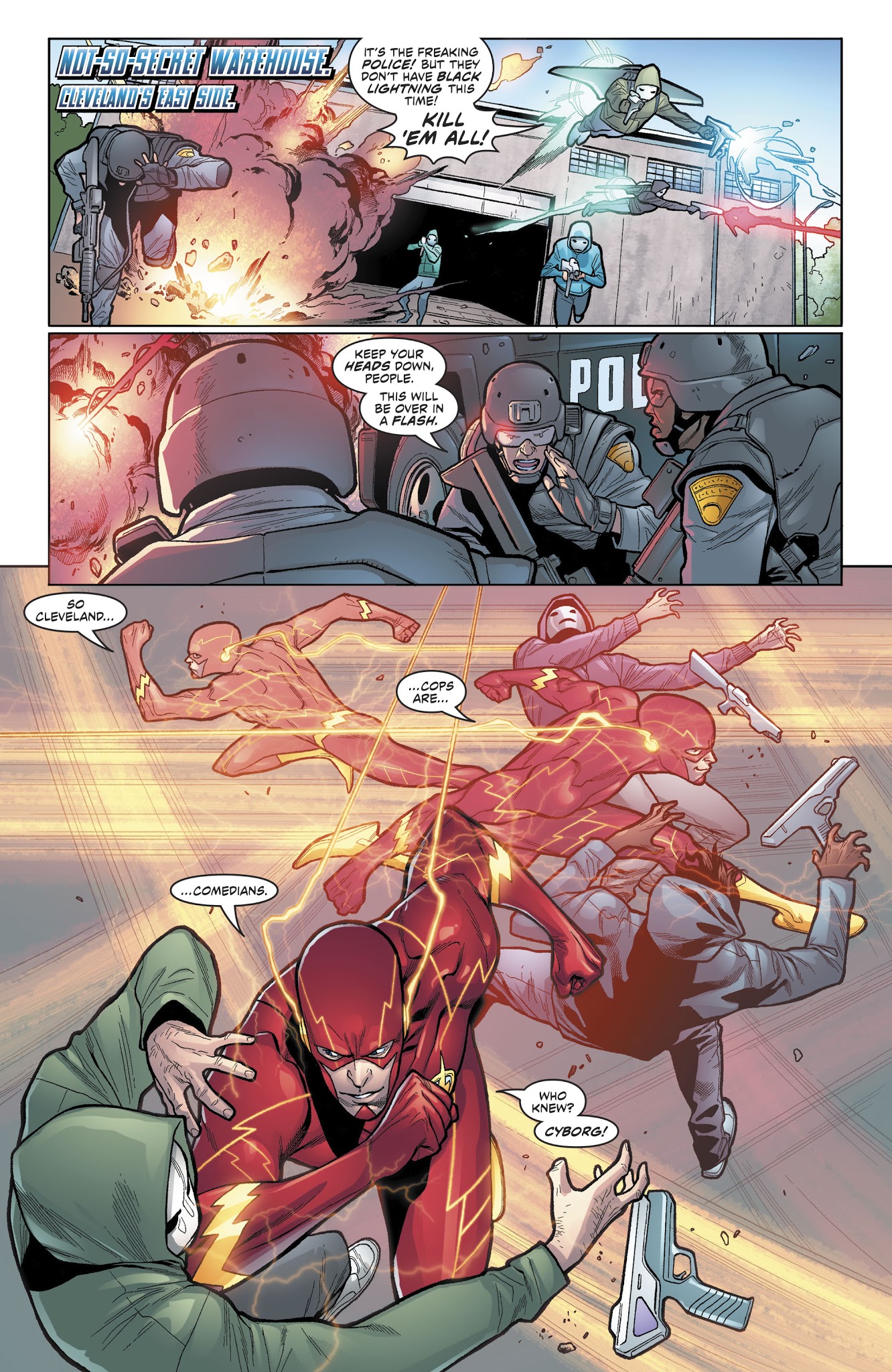Read online Black Lightning: Cold Dead Hands comic -  Issue #6 - 14