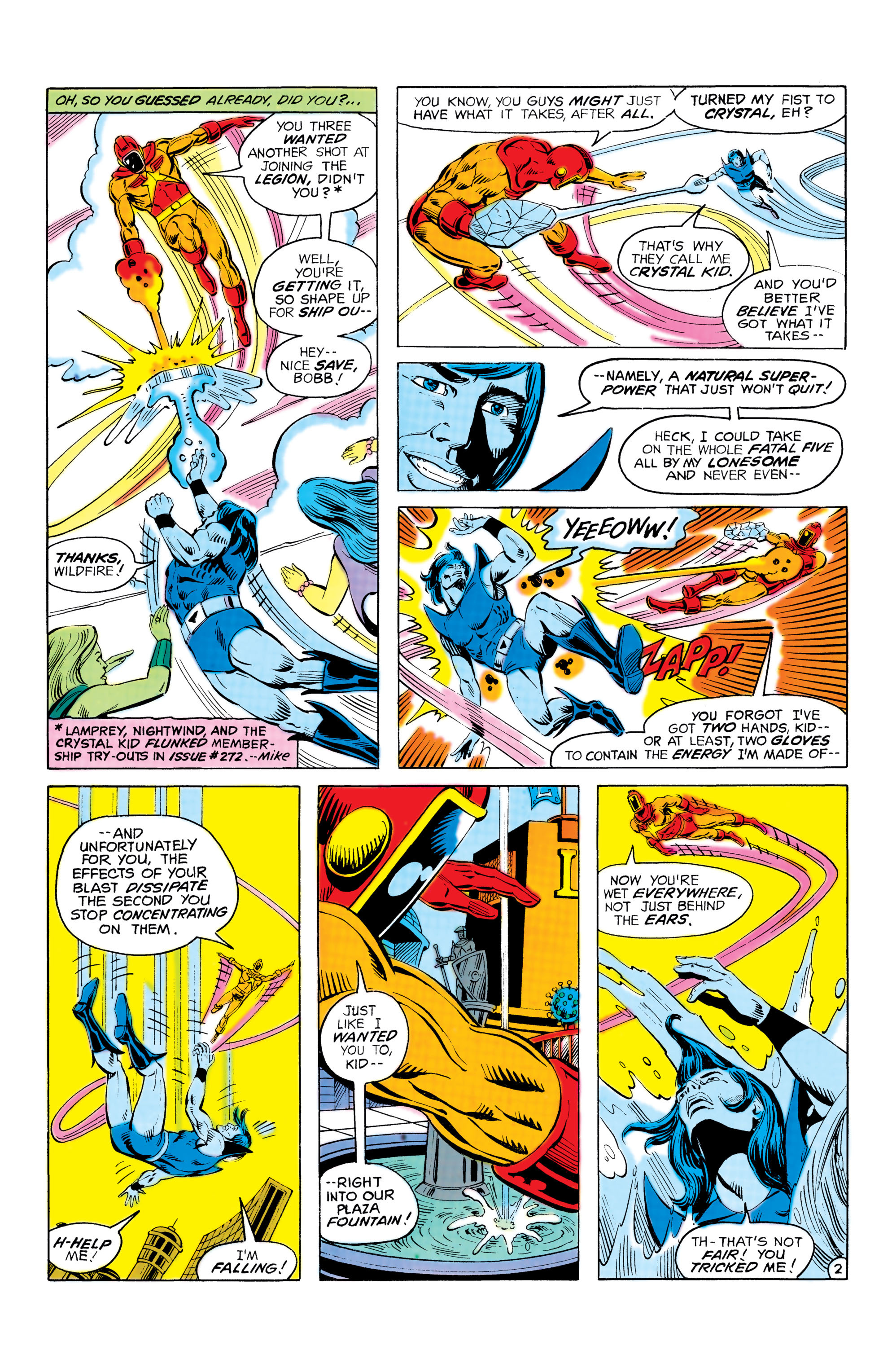 Read online Legion of Super-Heroes (1980) comic -  Issue #283 - 3