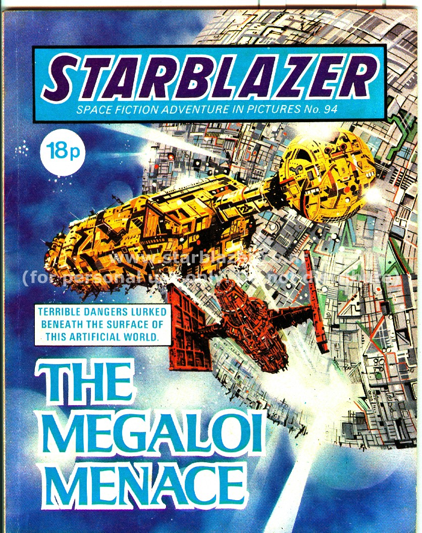 Read online Starblazer comic -  Issue #94 - 2
