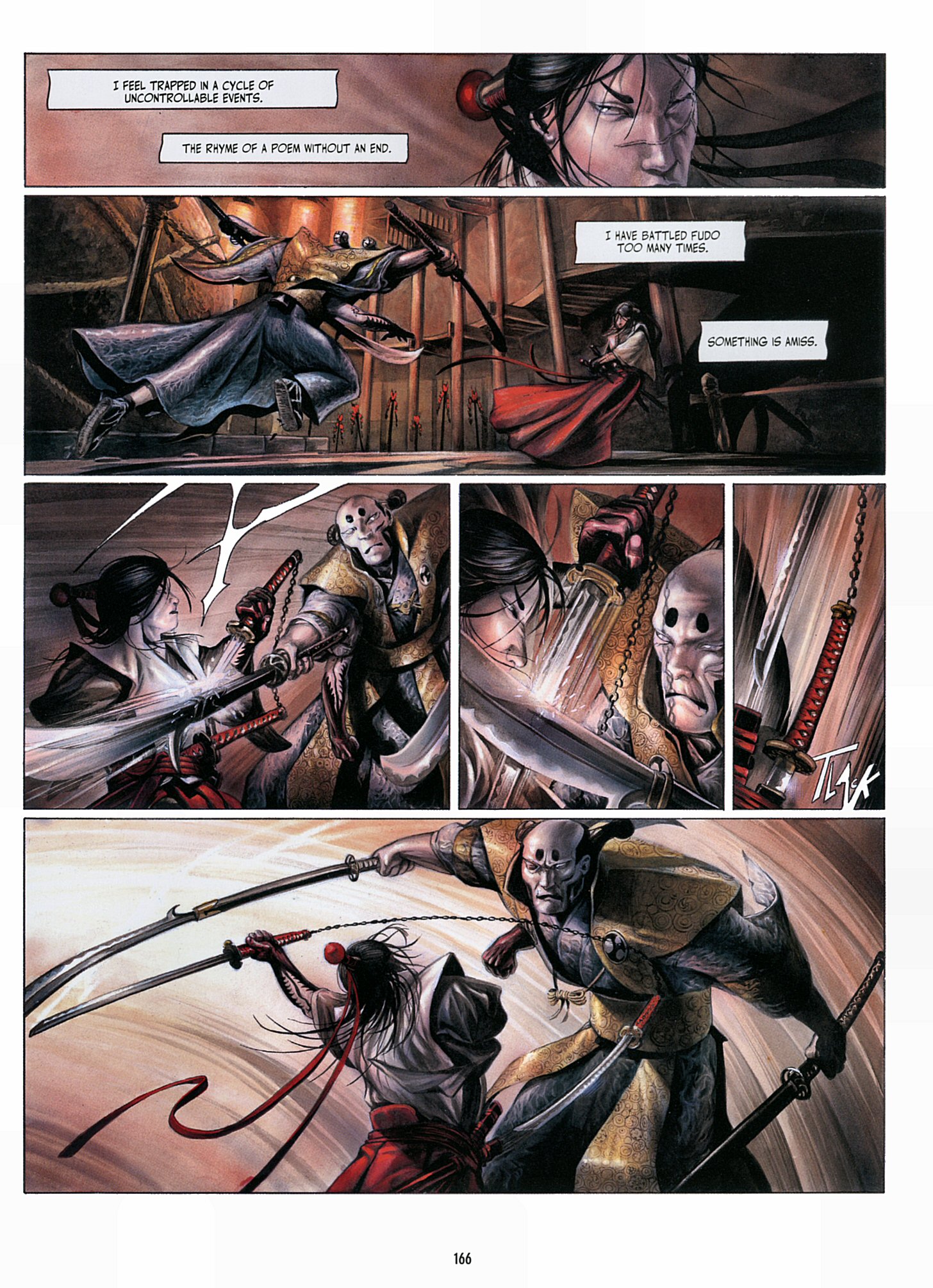 Read online Legend of the Scarlet Blades comic -  Issue # TPB - 167