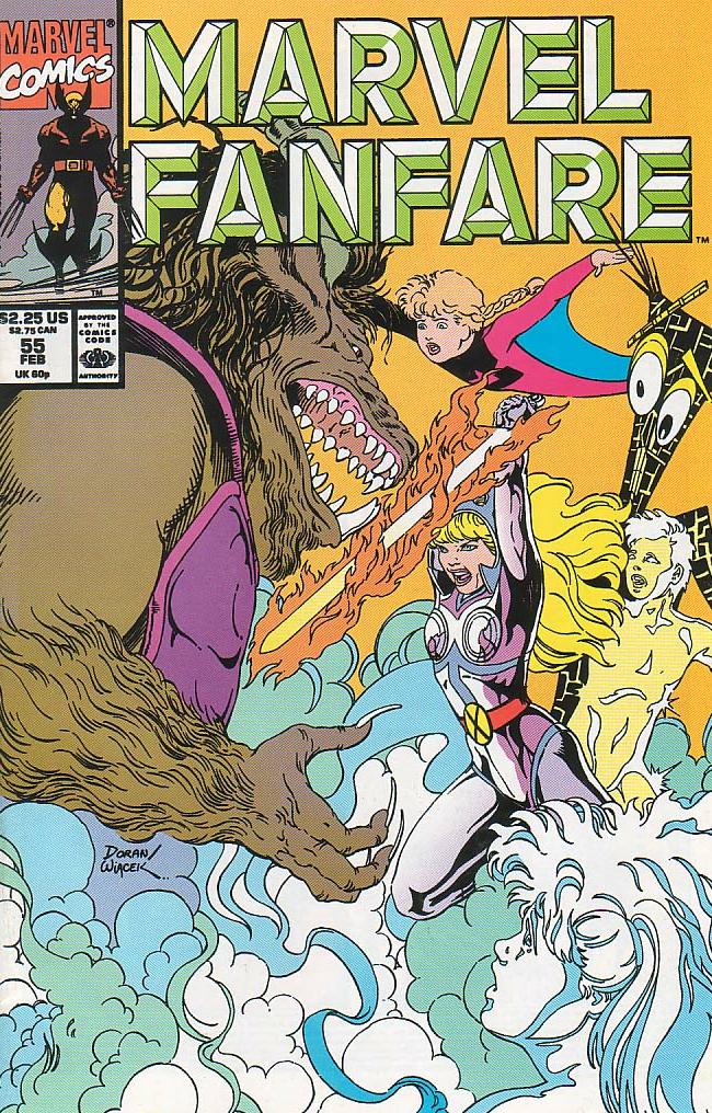 Read online Marvel Fanfare (1982) comic -  Issue #55 - 1