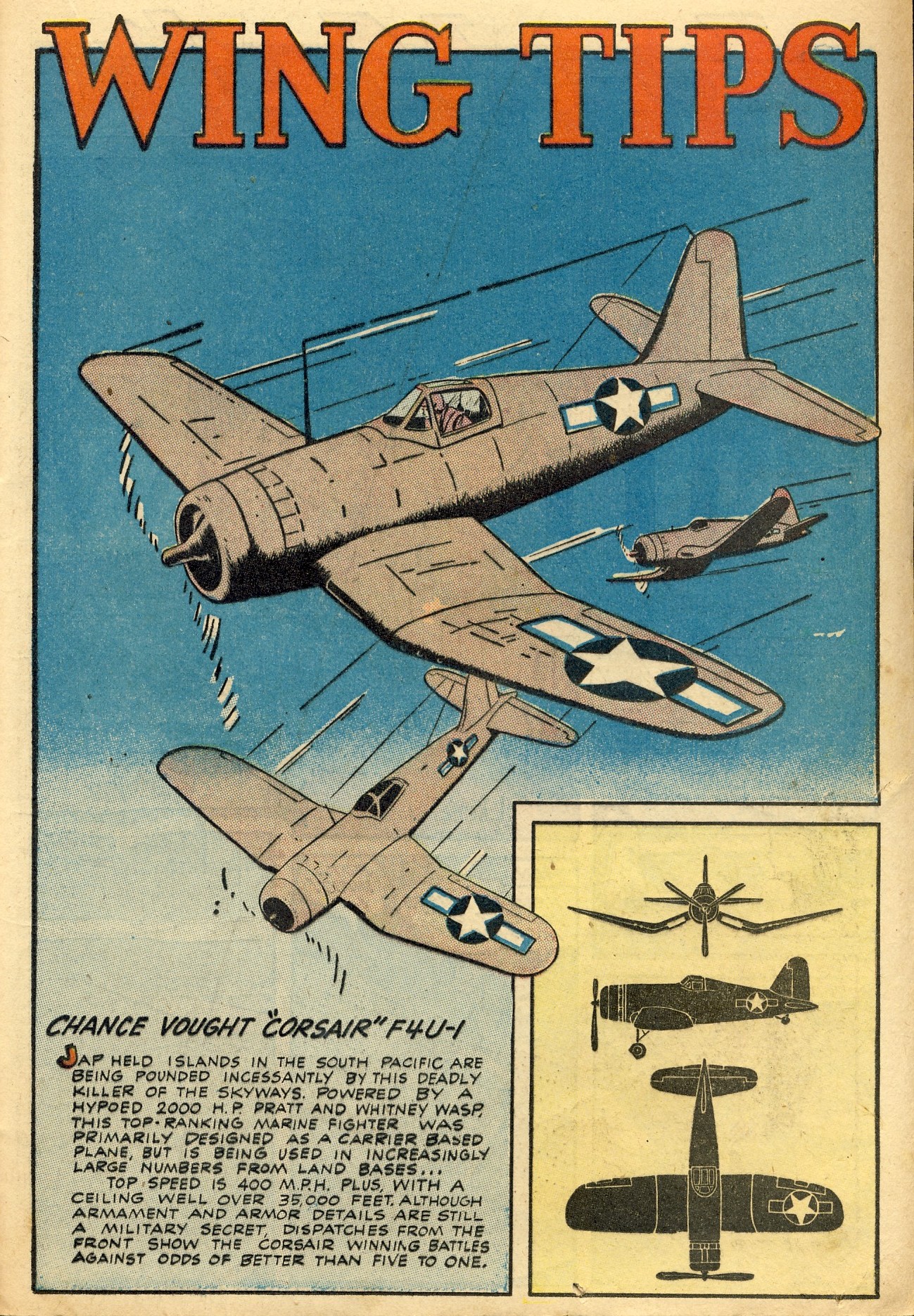 Read online Wings Comics comic -  Issue #46 - 33