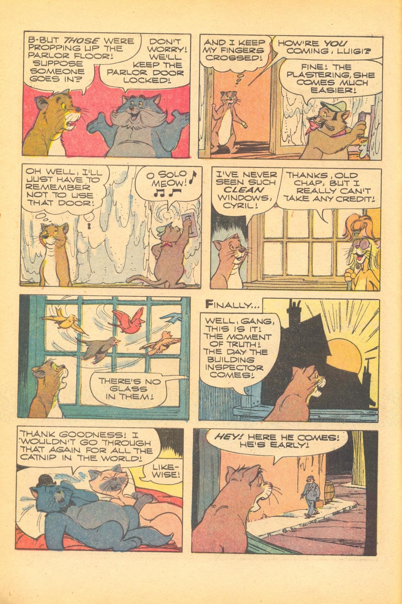 Read online O'Malley and the Alley Cats comic -  Issue #1 - 10