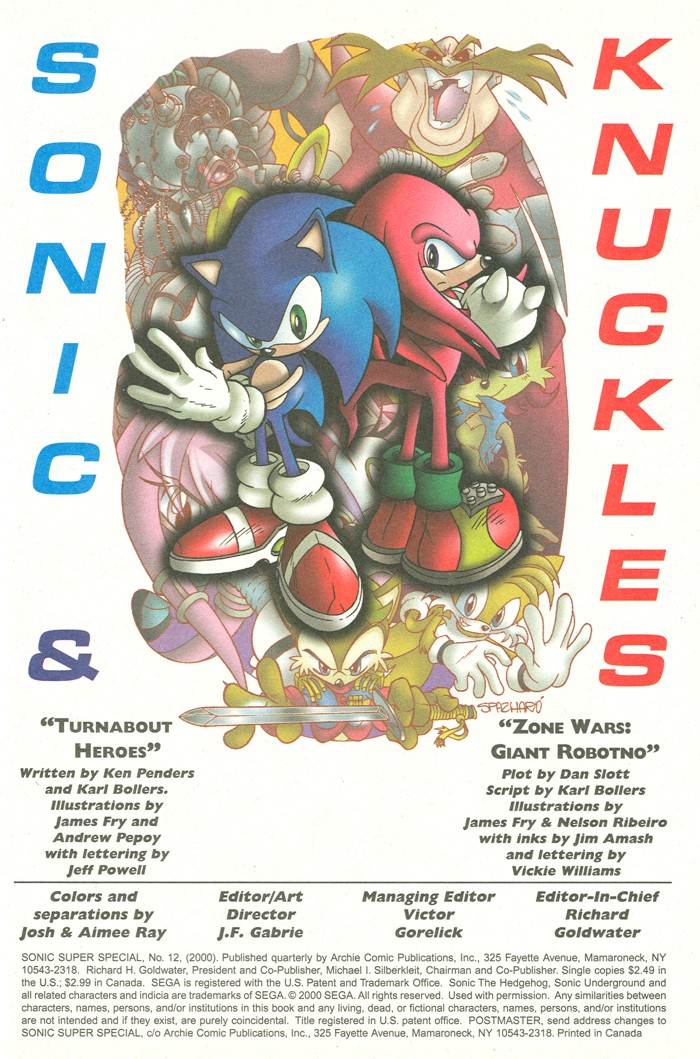 <{ $series->title }} issue 12 - Sonic and Knuckles visa versa - Page 2