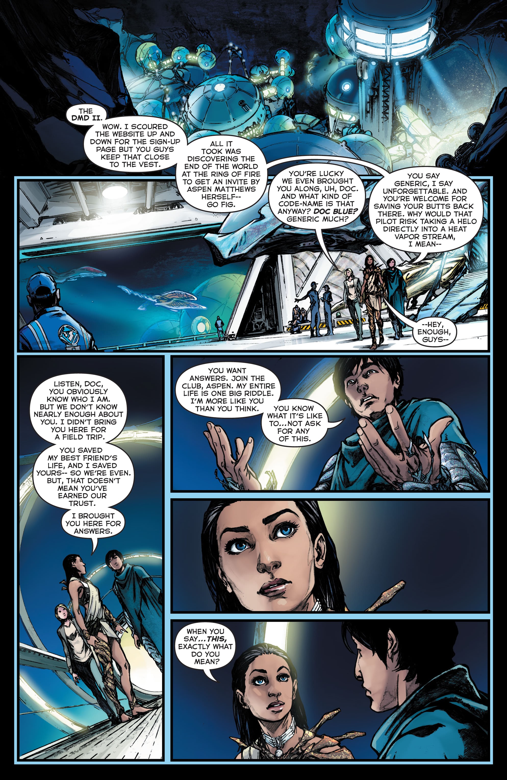 Read online Fathom The Core comic -  Issue #1 - 16