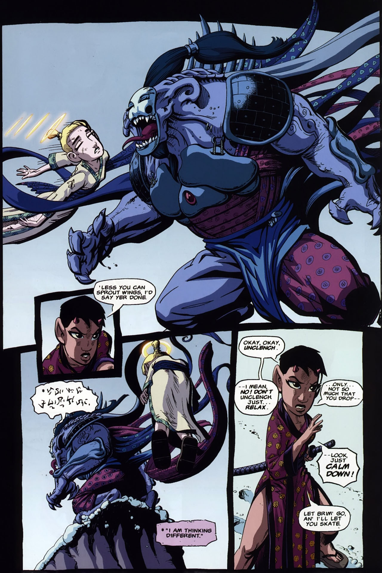 Read online Fire and Brimstone comic -  Issue #2 - 9