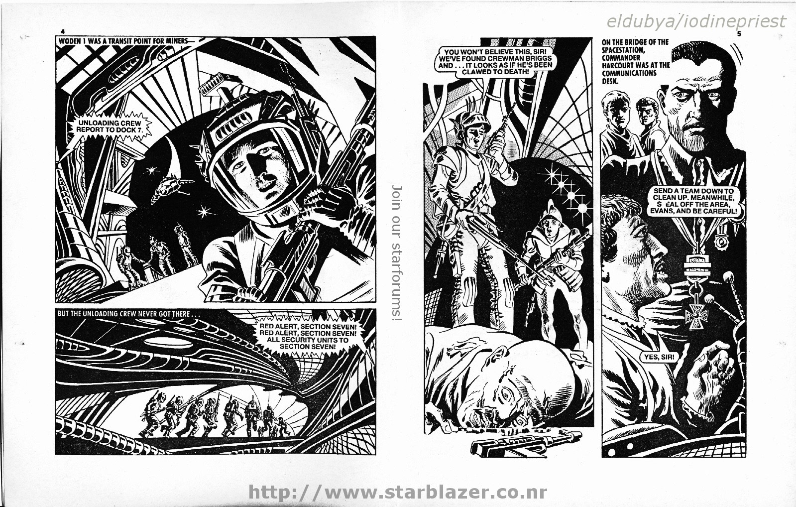 Read online Starblazer comic -  Issue #227 - 4