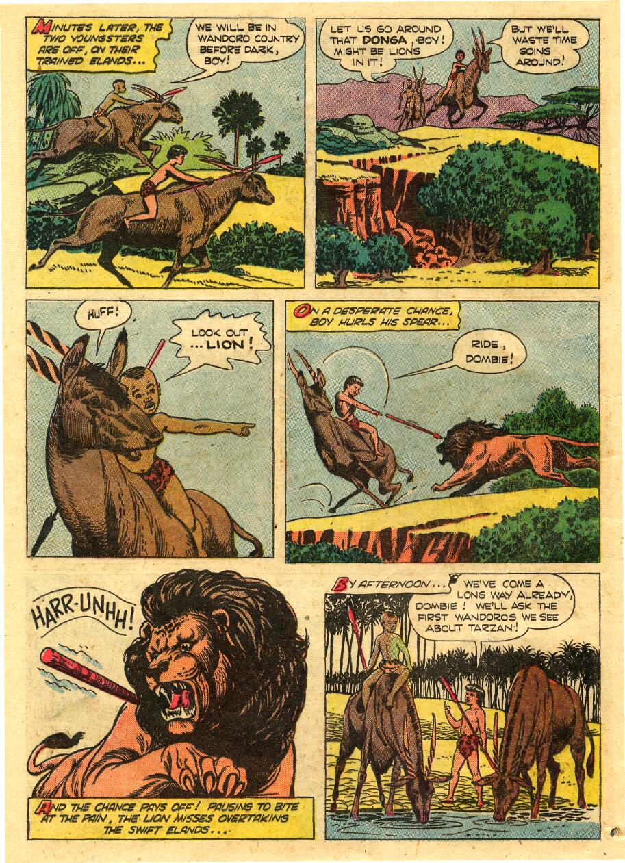 Read online Tarzan (1948) comic -  Issue #59 - 22