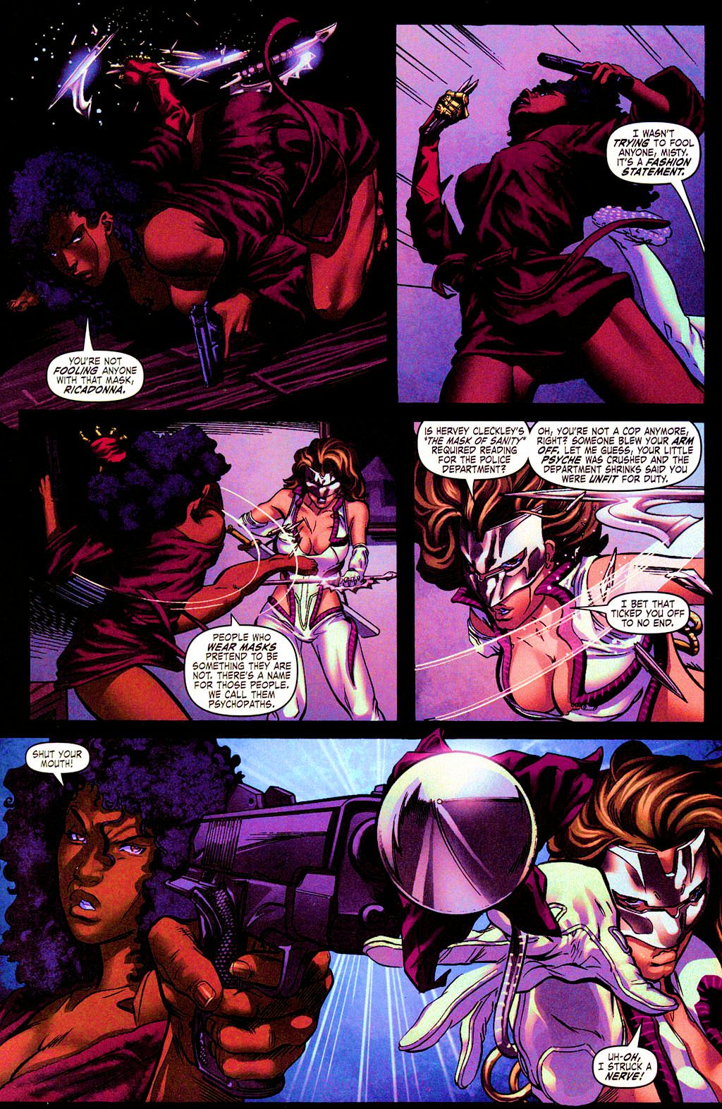 Read online Daughters of the Dragon comic -  Issue #4 - 5